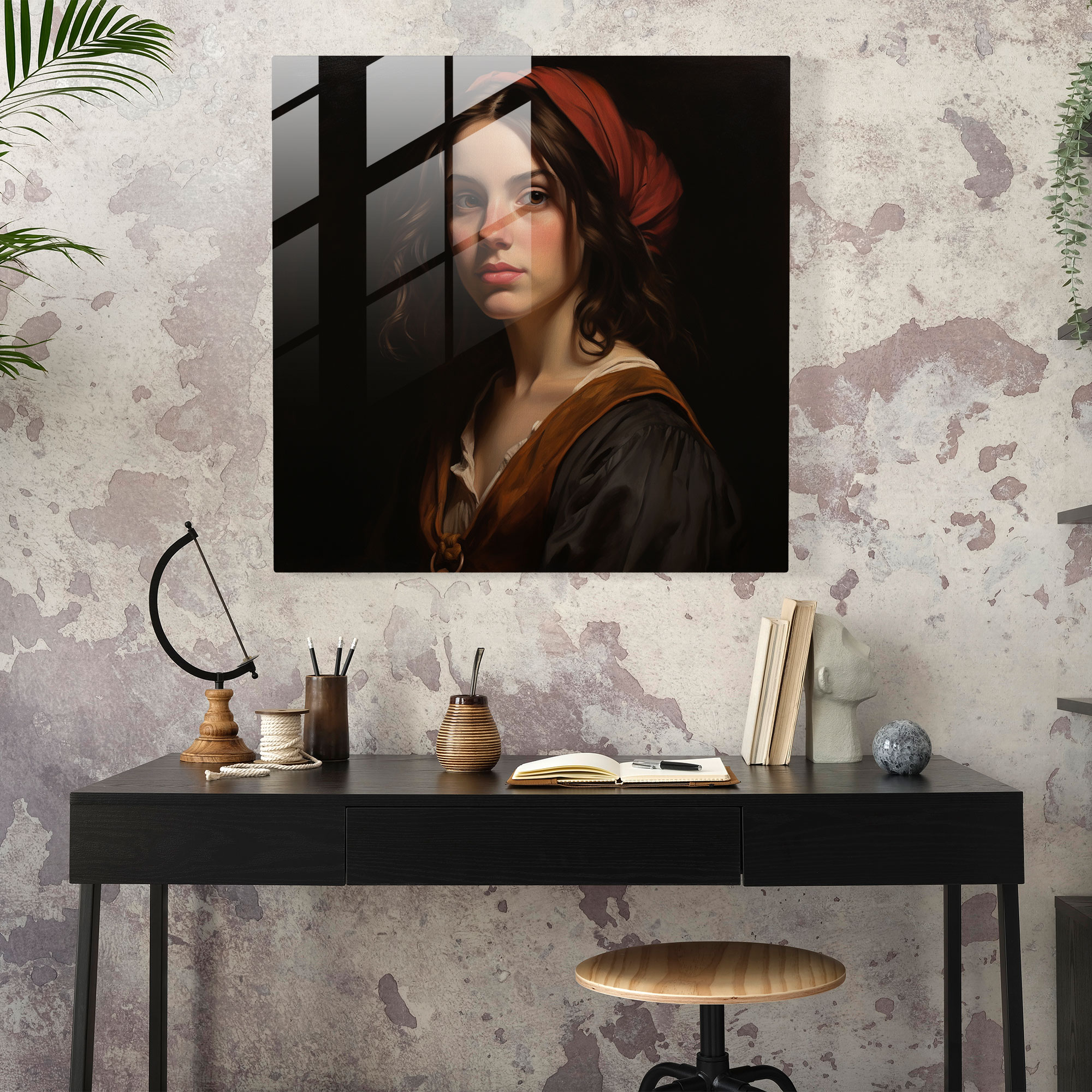 Timeless Reflections Glass Print - Classic, Modern Art, Glass Print, Wall Decoration