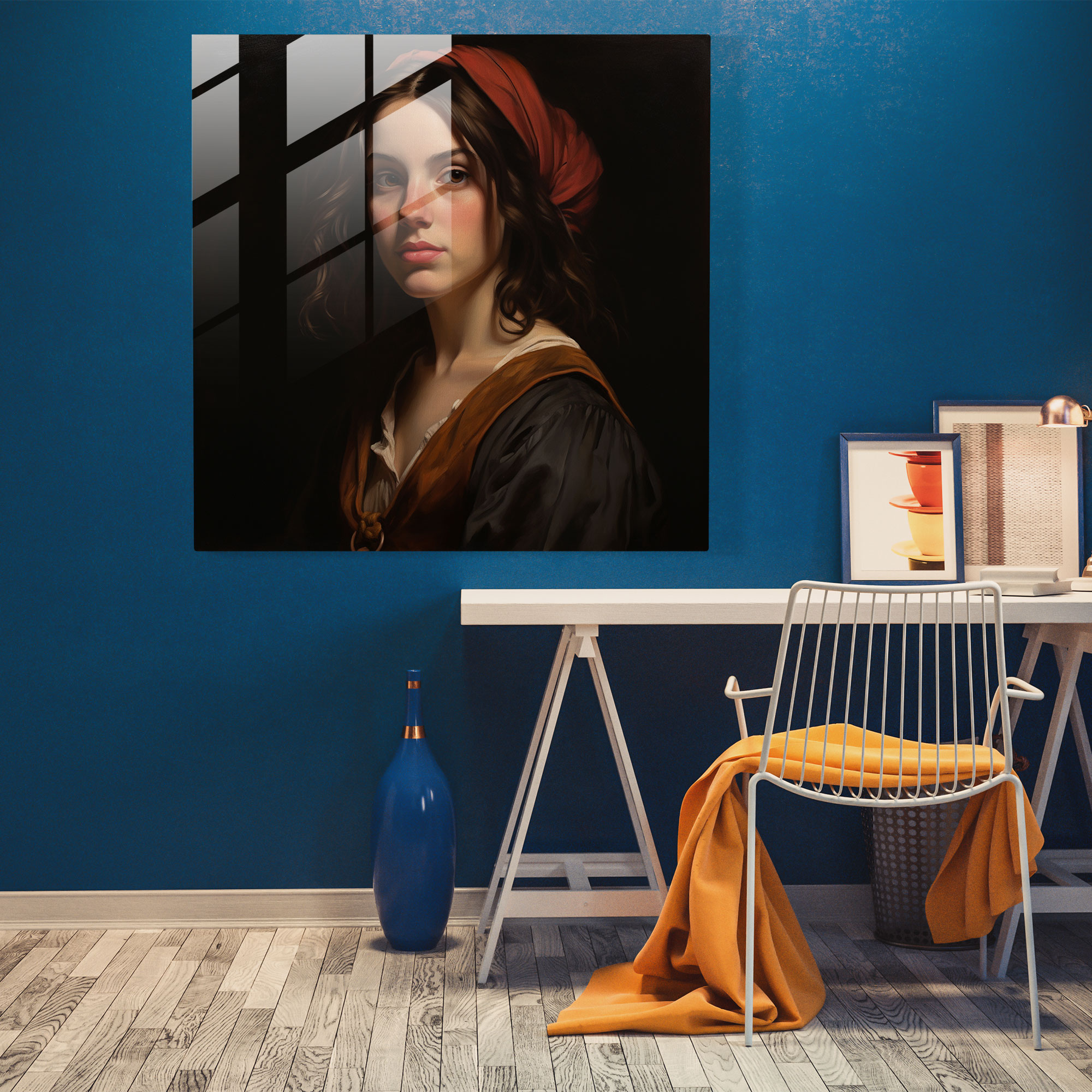 Timeless Reflections Glass Print - Classic, Modern Art, Glass Print, Wall Decoration