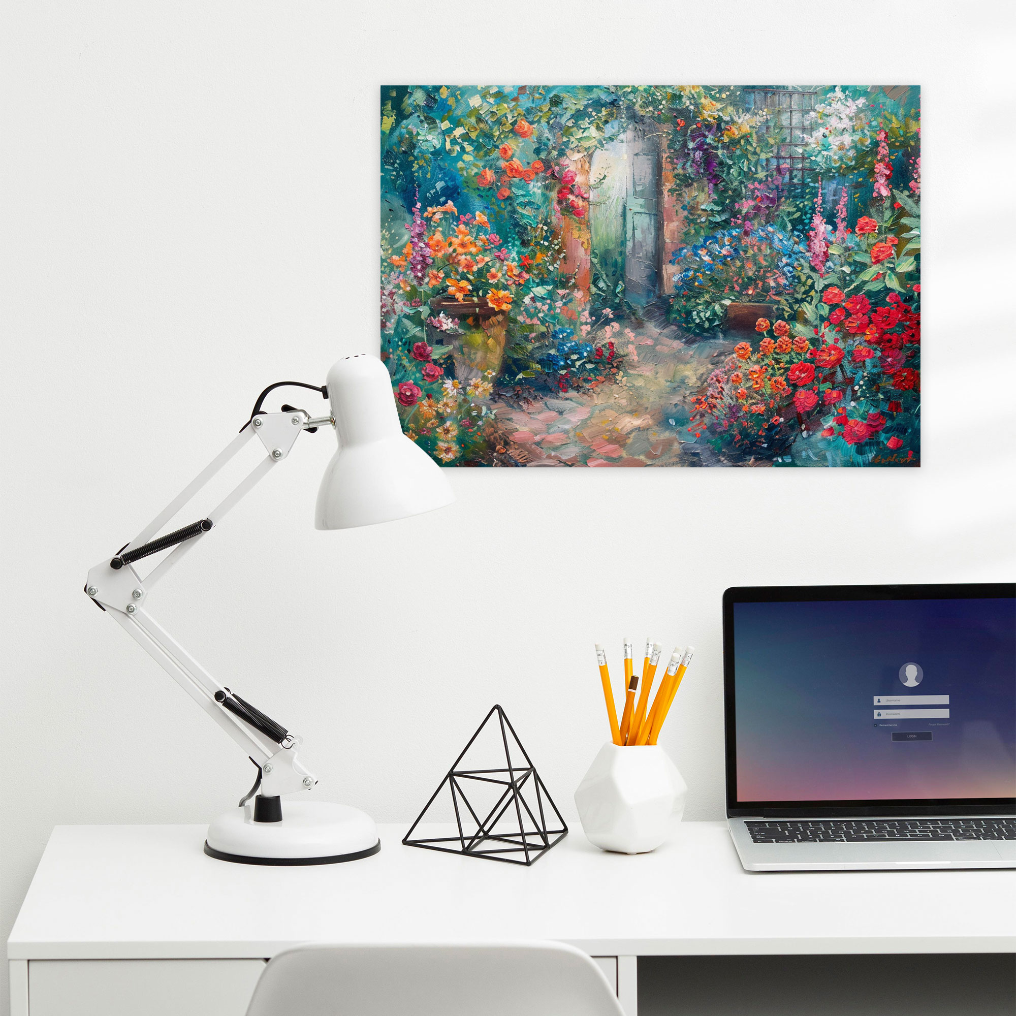 Colorful Garden Wall Art - Claude Monet, Claude Monet Style, Home Decoration, Canvas Print