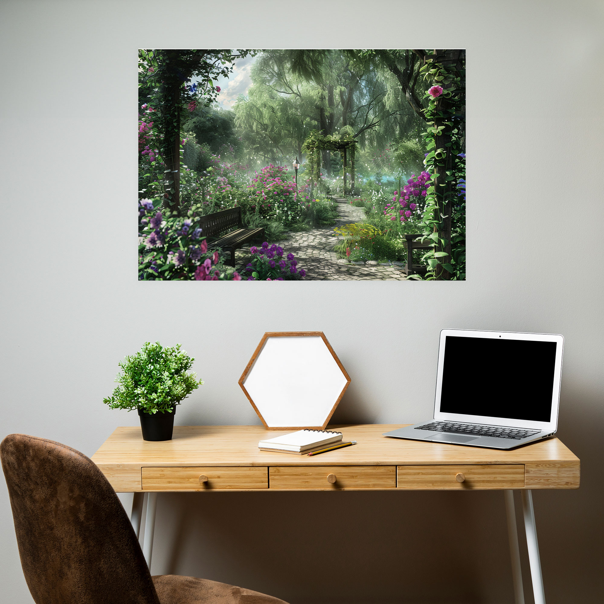 Claude Monet Style Canvas Print - Claude Monet, Claude Monet Style, Canvas, Canvas Wall Art