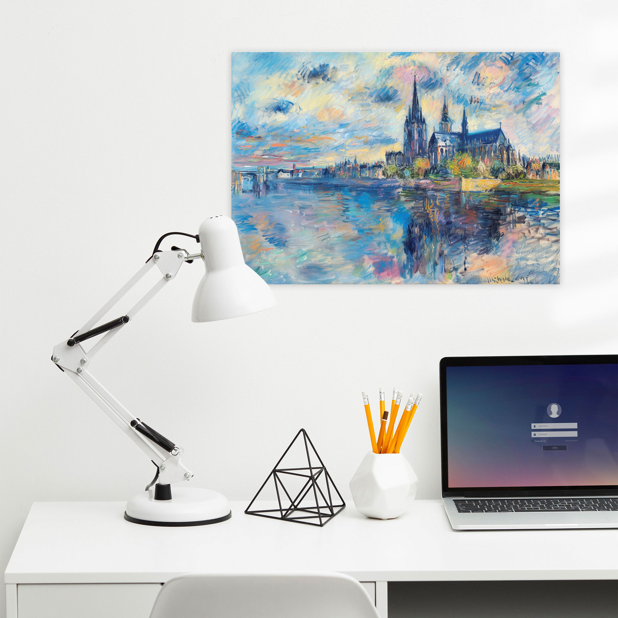Claude Monet Rouen Cathedral Wall Art - Claude Monet, Wall Decoration, Canvas Wall Art, Home Decoration