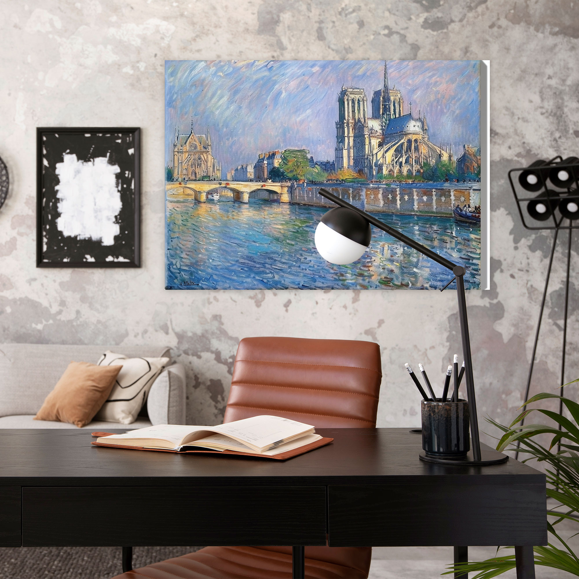 Claude Monet Rouen Katedrali Kanvas Tablo - Claude Monet Kanvas Duvar Sanatı