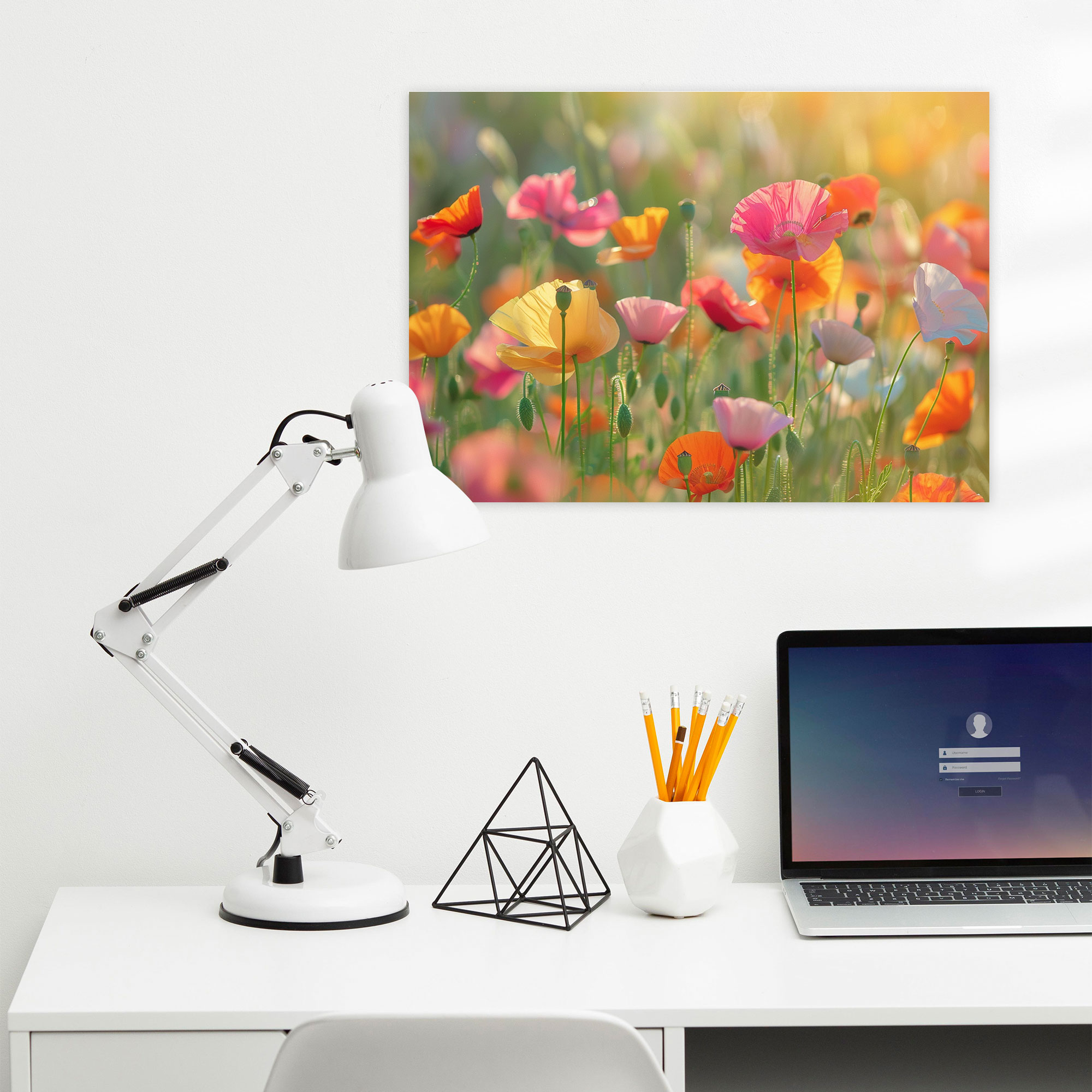 Colorful Poppies Wall Art - Claude Monet, Canvas Wall Art, Colorful Poppies, Wall Decoration