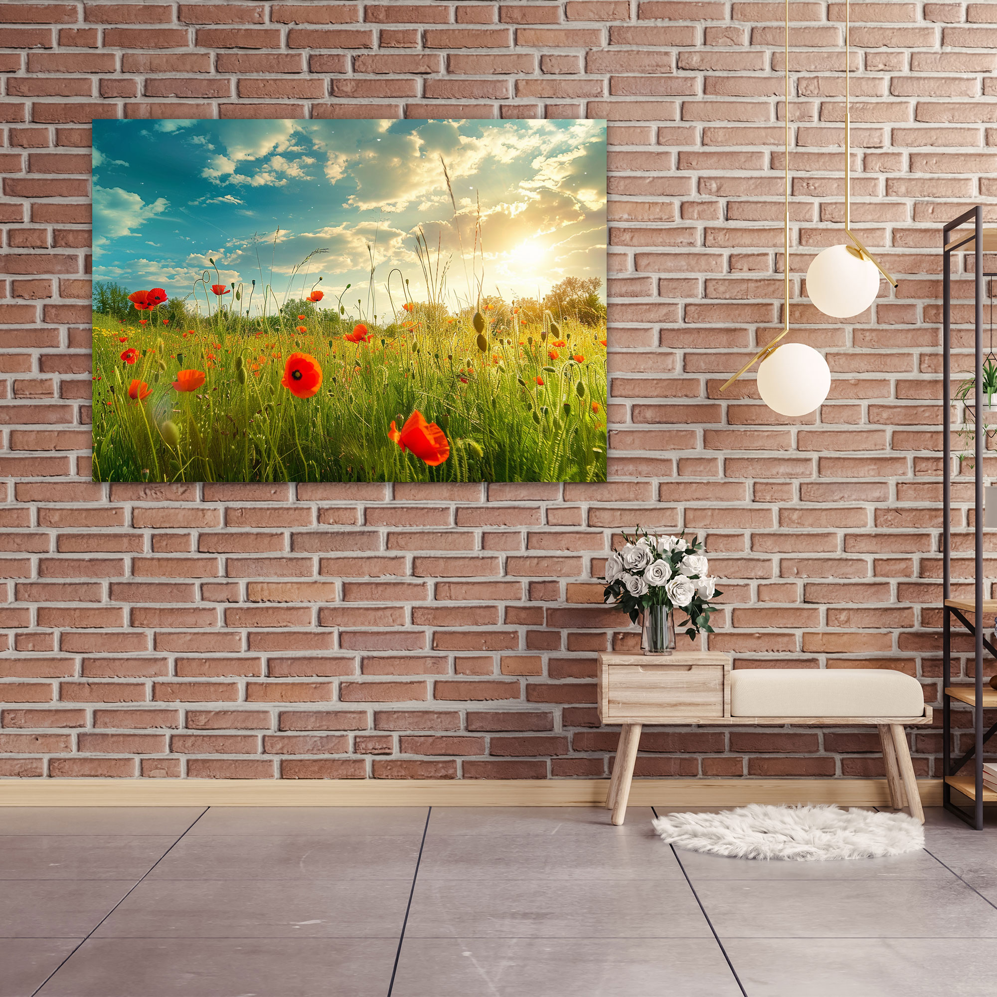 Claude Monet Poppies Canvas Print - Claude Monet, Canvas Print, Claude Monet, Wall Decoration