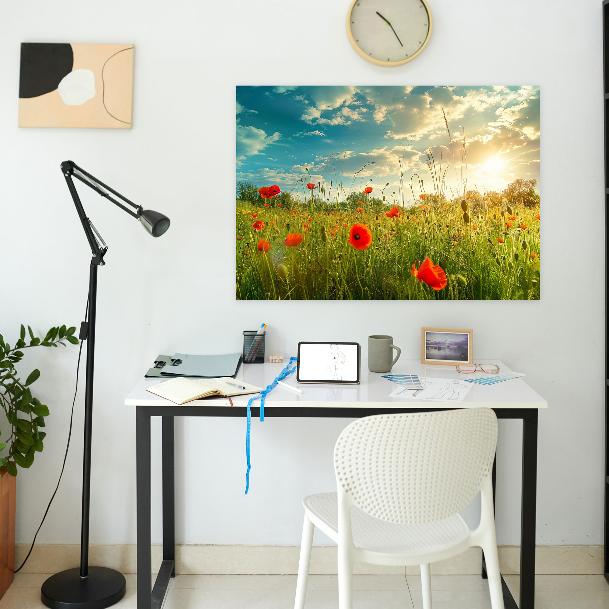 Claude Monet Poppies Canvas Print - Claude Monet, Canvas Print, Claude Monet, Wall Decoration