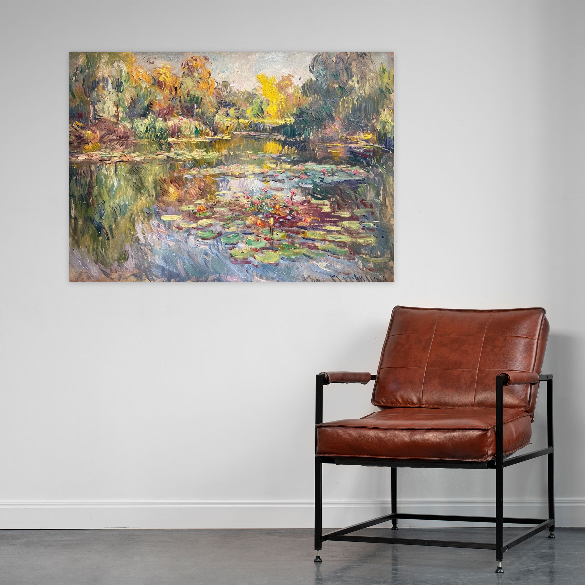 Claude Monet Serene Pond Wall Art - Claude Monet, Home Decoration, Claude Monet, Wall Art