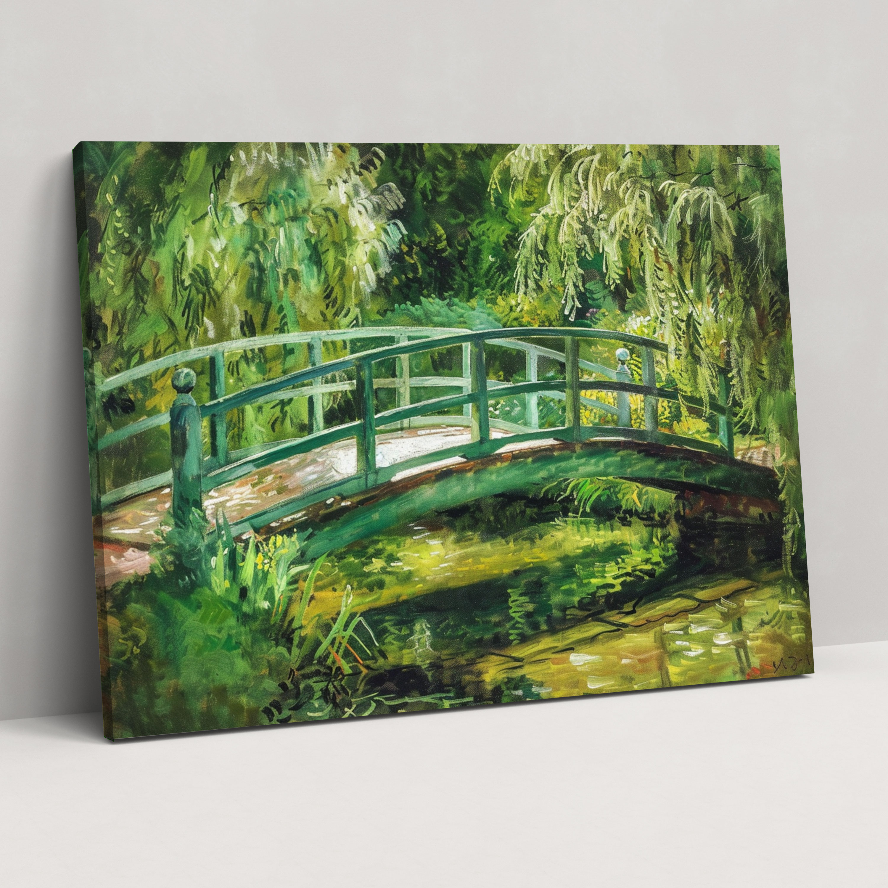 Claude Monet Japanese Bridge Wall Art - Claude Monet, Claude Monet, Canvas, Wall Art