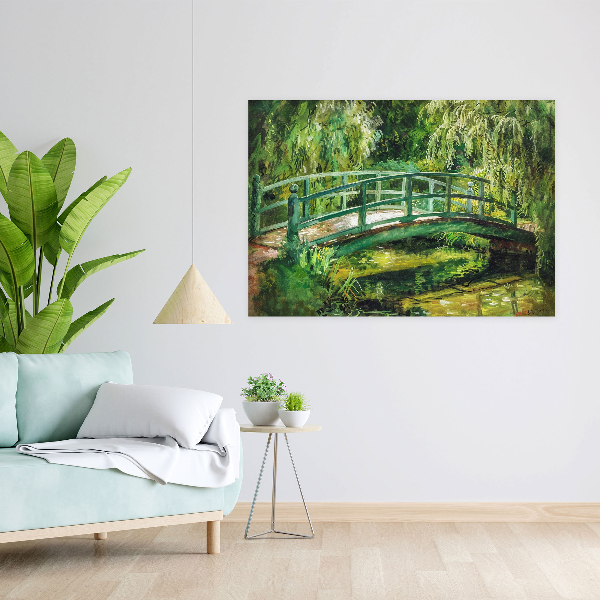 Claude Monet Japanese Bridge Wall Art - Claude Monet, Claude Monet, Canvas, Wall Art