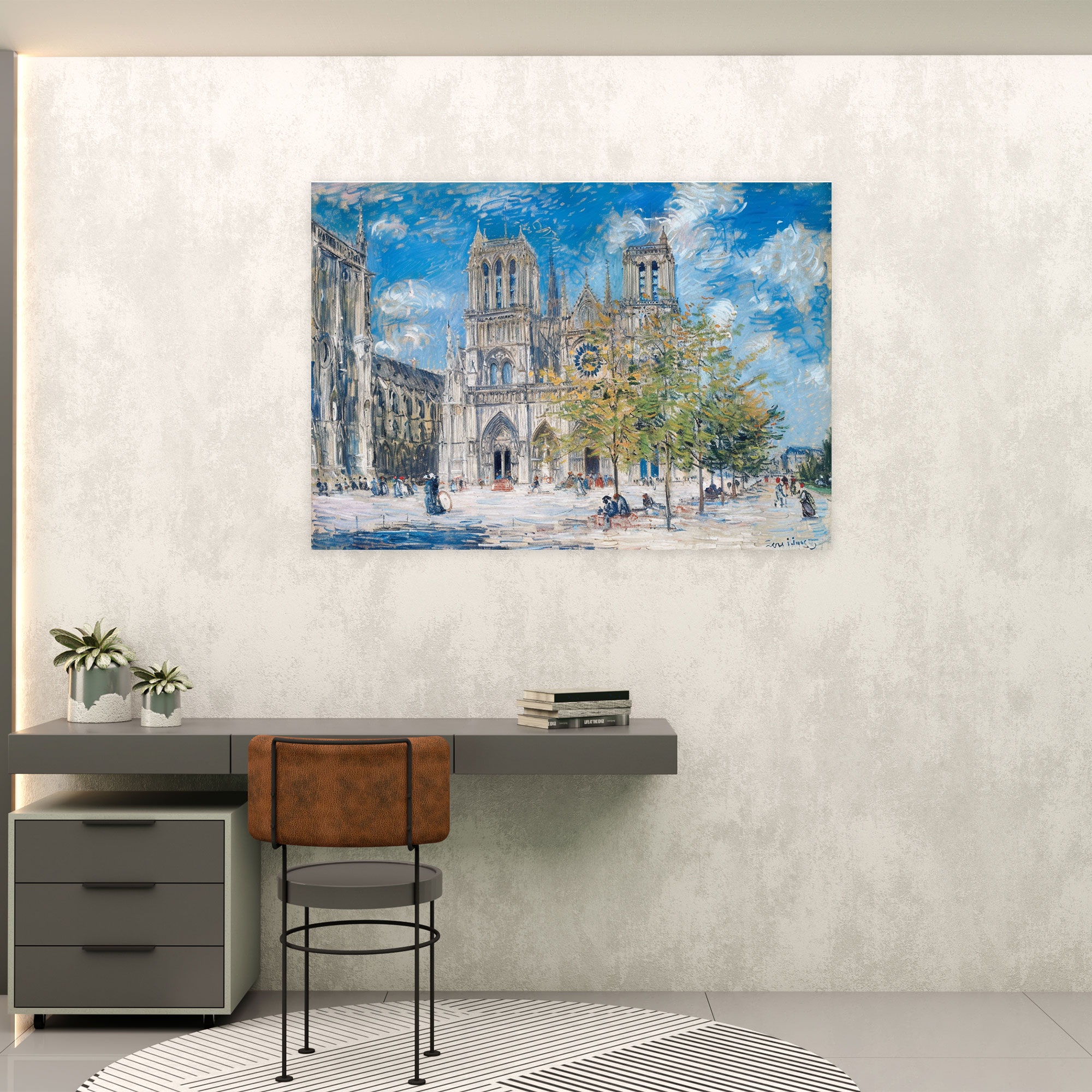 Claude Monet Rouen Cathedral Canvas Print - Claude Monet, Wall Art, Canvas, Canvas Wall Art