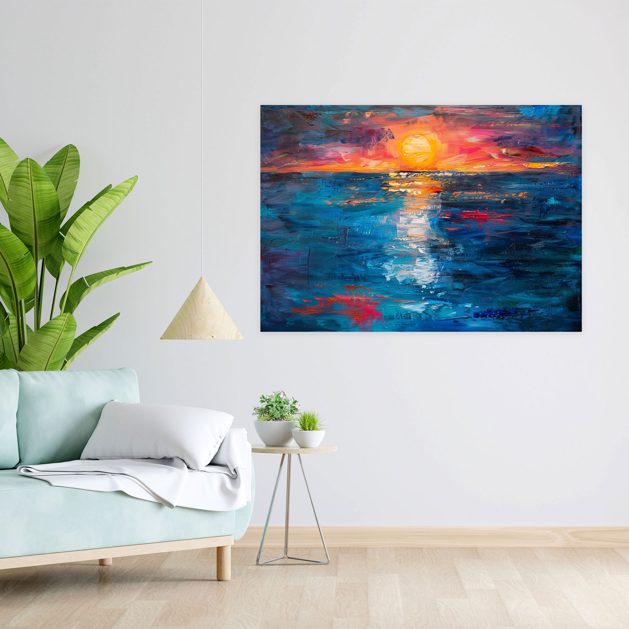 Claude Monet Impression, Sunrise Wall Art - Claude Monet, Home Decoration, Wall Art, Canvas