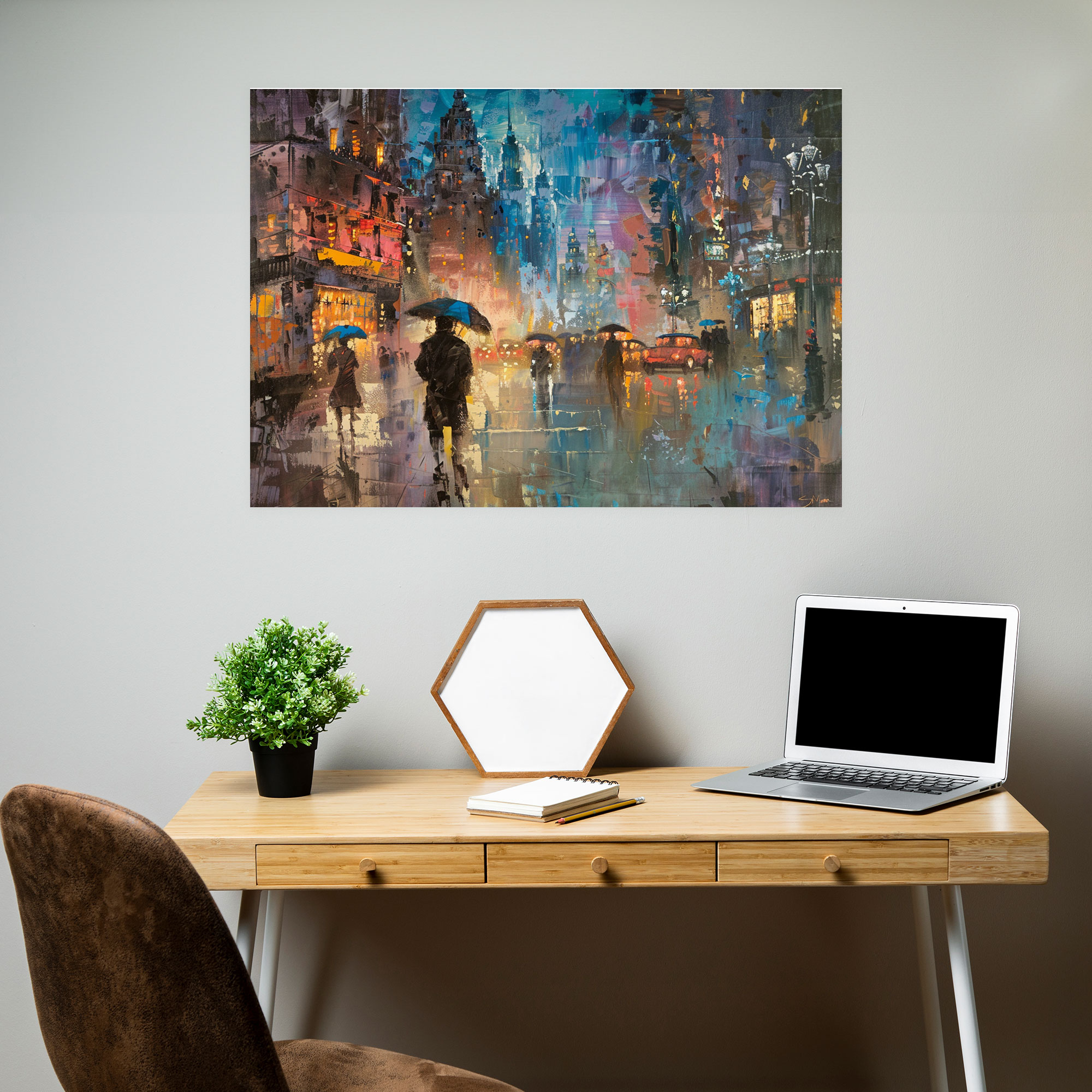 Impressionist Cityscape Claude Monet Canvas Print - Claude Monet, Claude Monet, Cityscape, Home Decoration