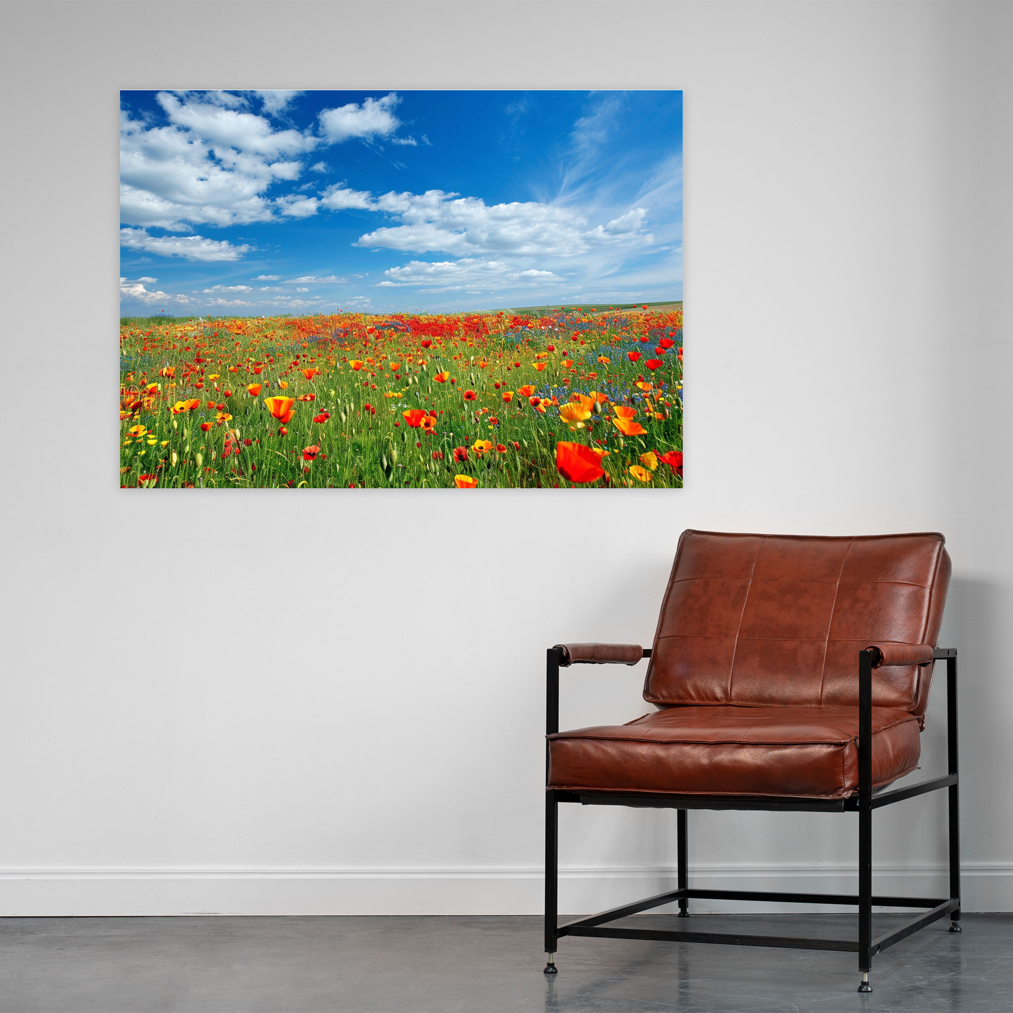 Claude Monet Poppy Field Canvas Print - Claude Monet, Wall Art, Canvas Print, Home Decoration
