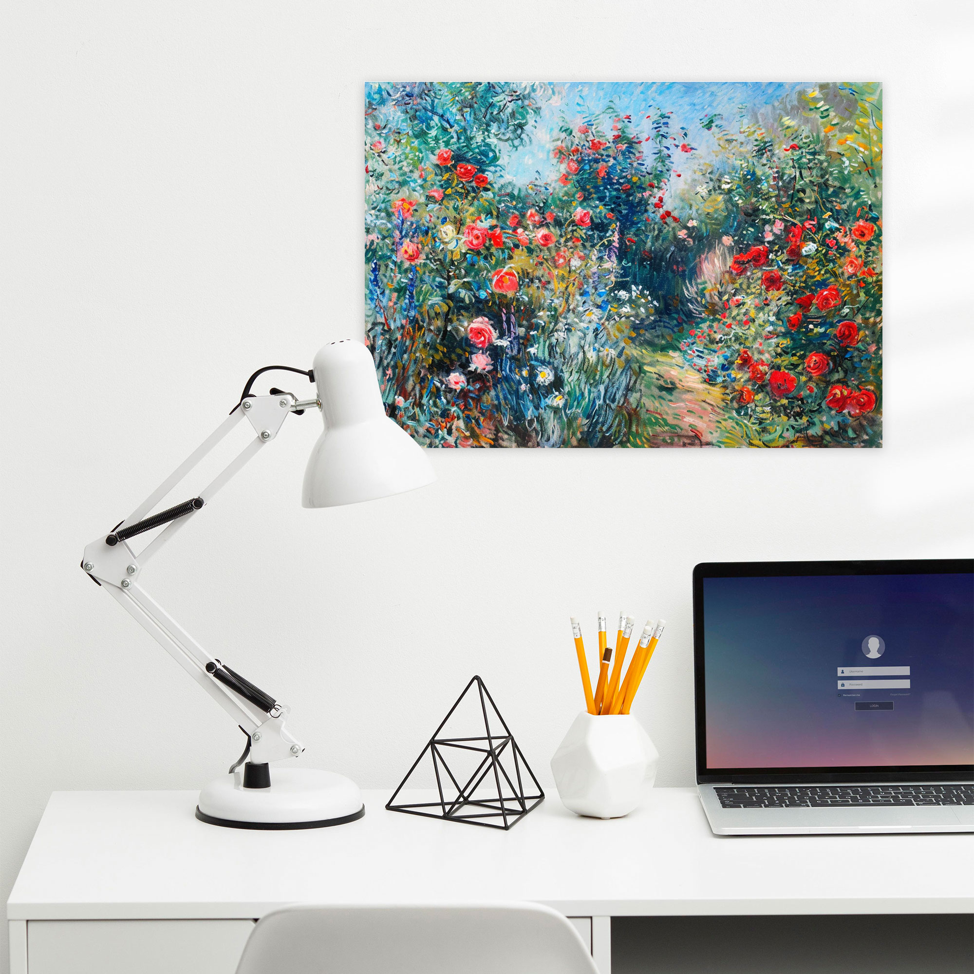 Summer Garden Claude Monet Wall Art - Claude Monet, Canvas Wall Art, Home Decoration, Wall Art