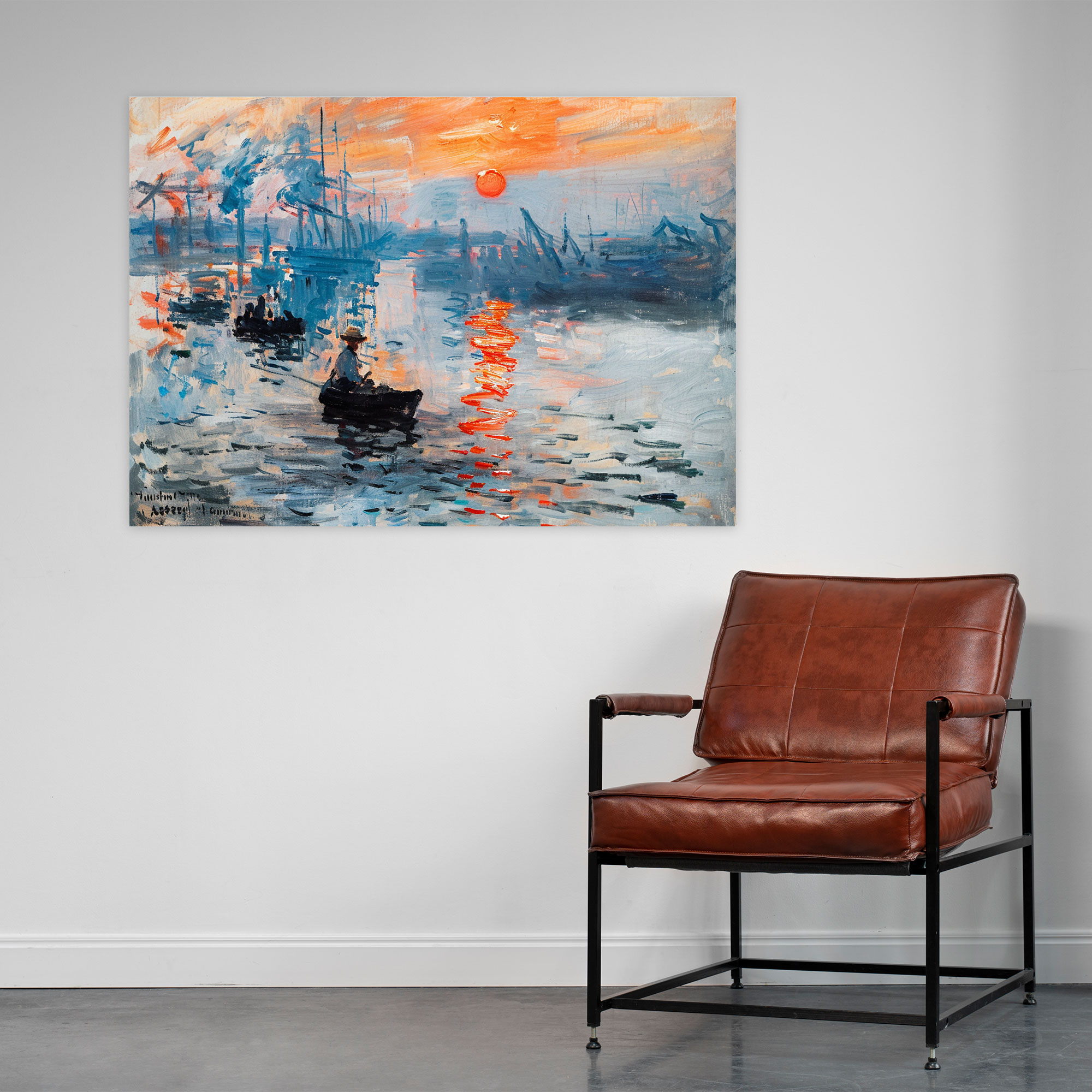 Impression Sunrise Claude Monet Wall Art - Claude Monet, Canvas Wall Art, Claude Monet, Wall Decoration