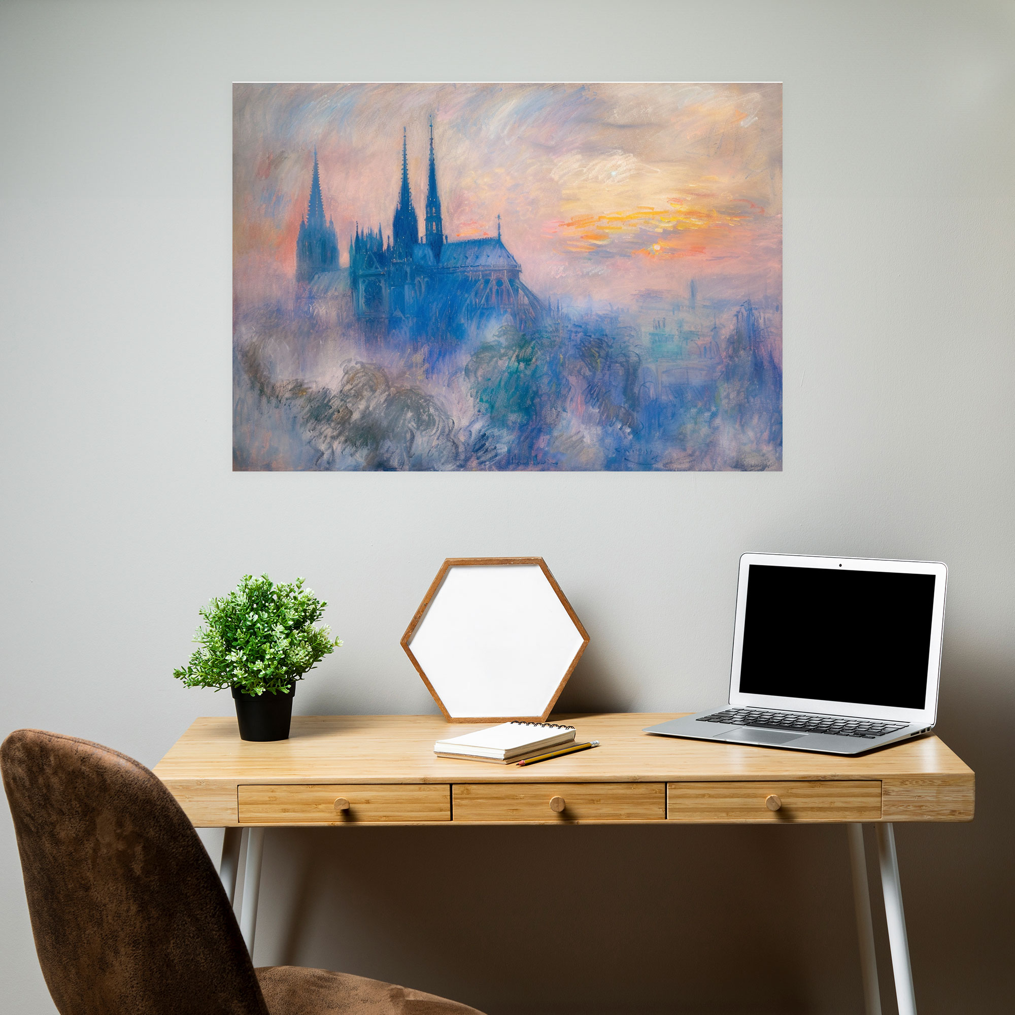 Rouen Katedrali Claude Monet Duvar Sanatı - Kanvas Tablo
