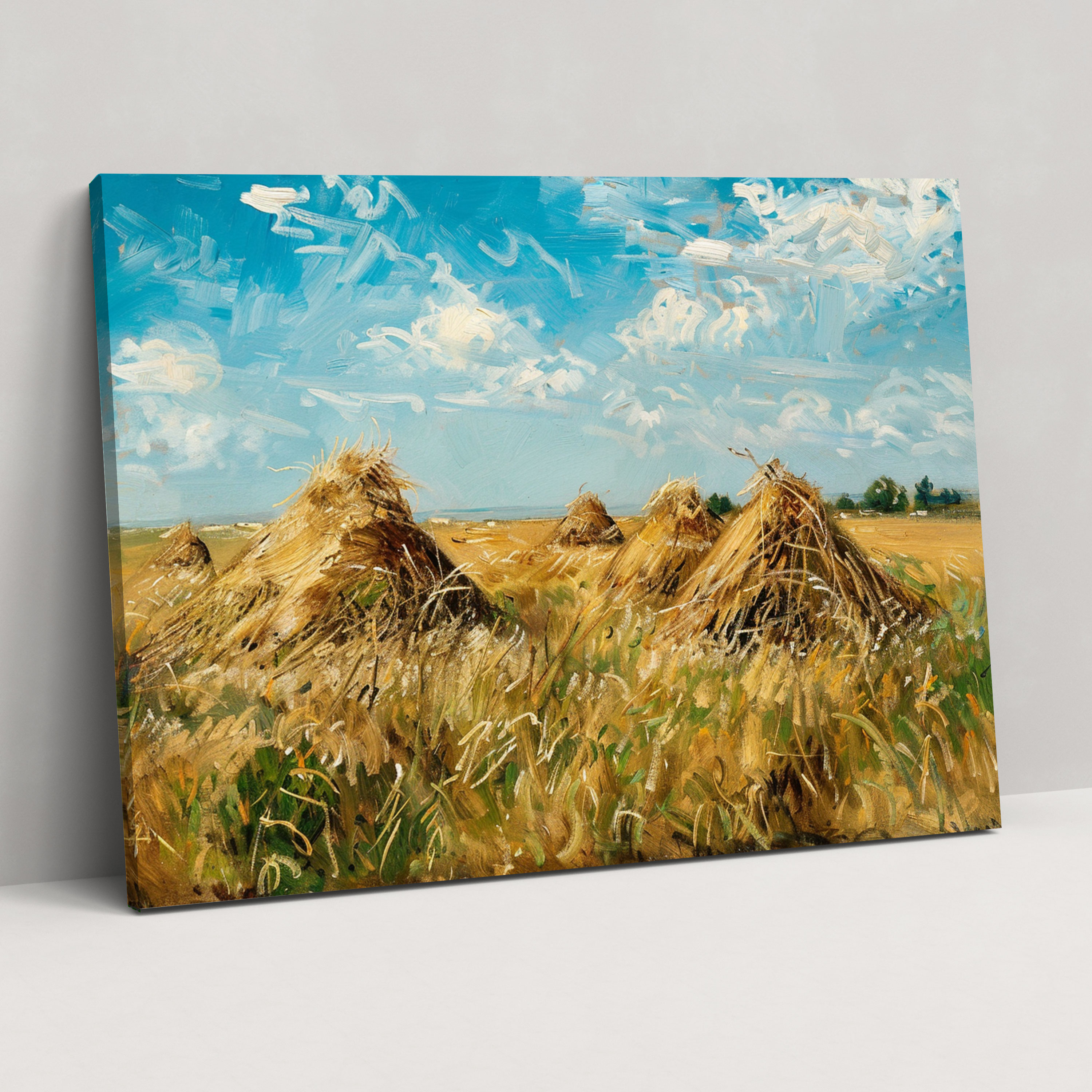 Claude Monet Kanvas Tablo - Duvar Dekorasyonu Duvar Sanatı