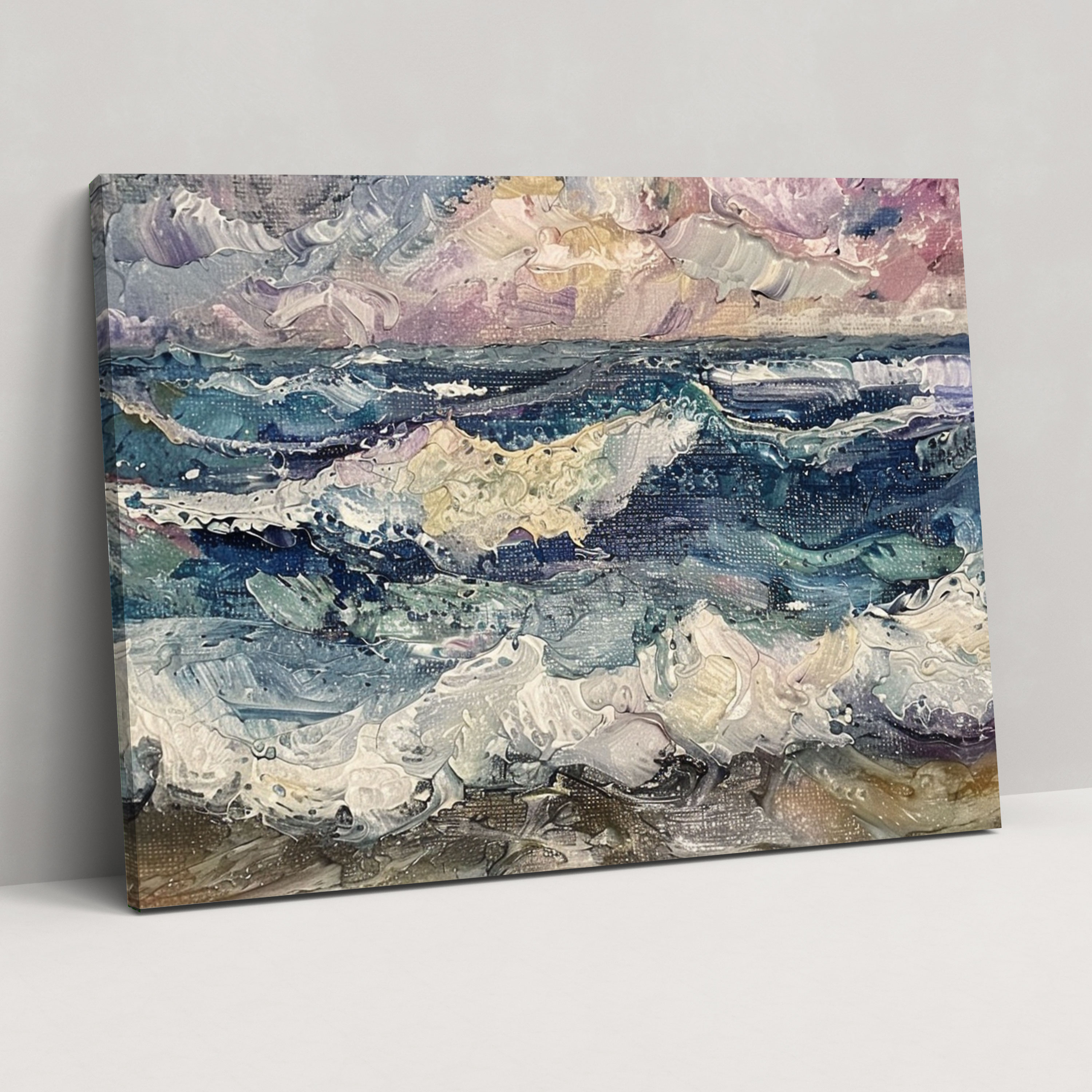 Seascape Claude Monet Canvas Print - Claude Monet, Canvas, Canvas Wall Art, Canvas Print