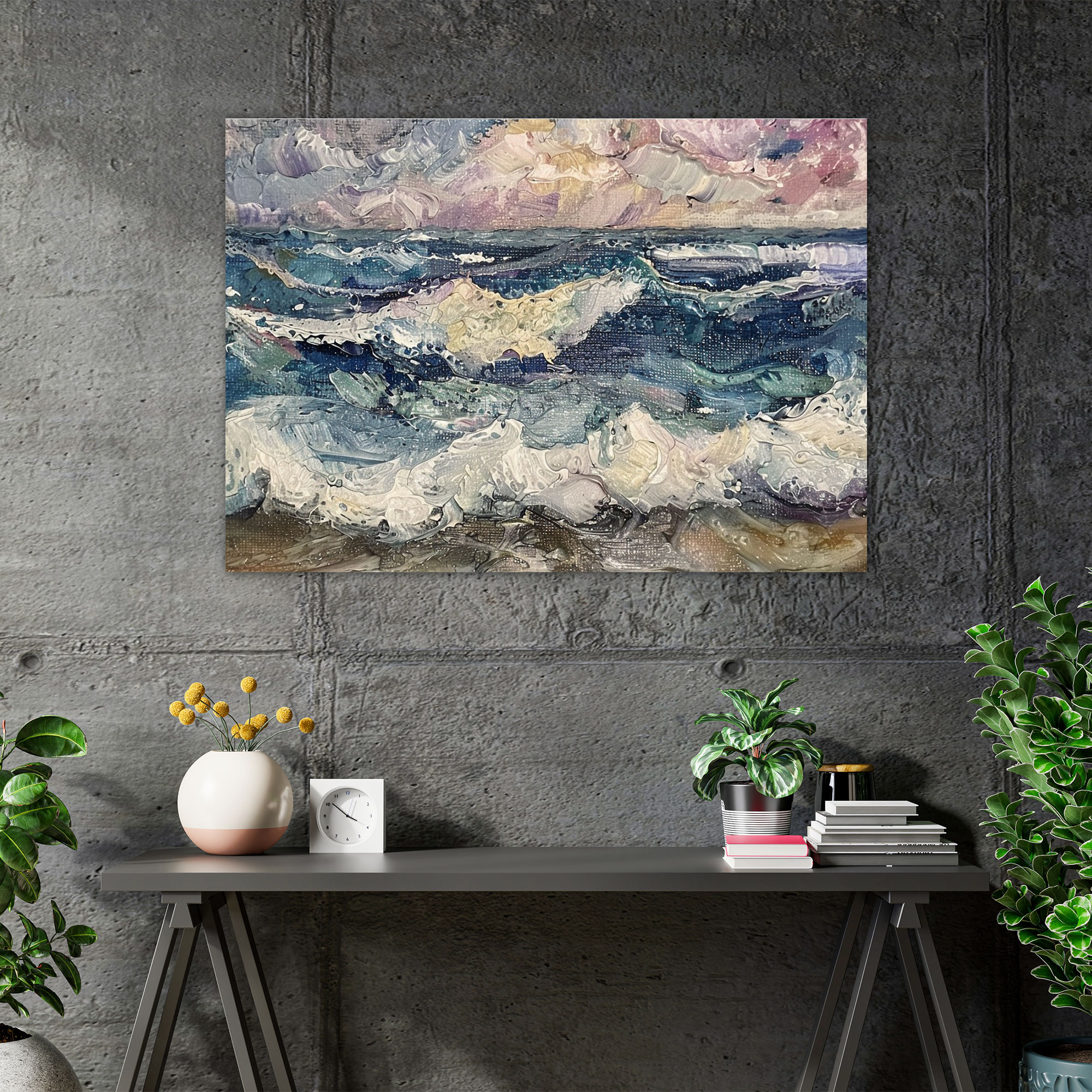 Seascape Claude Monet Canvas Print - Claude Monet, Canvas, Canvas Wall Art, Canvas Print