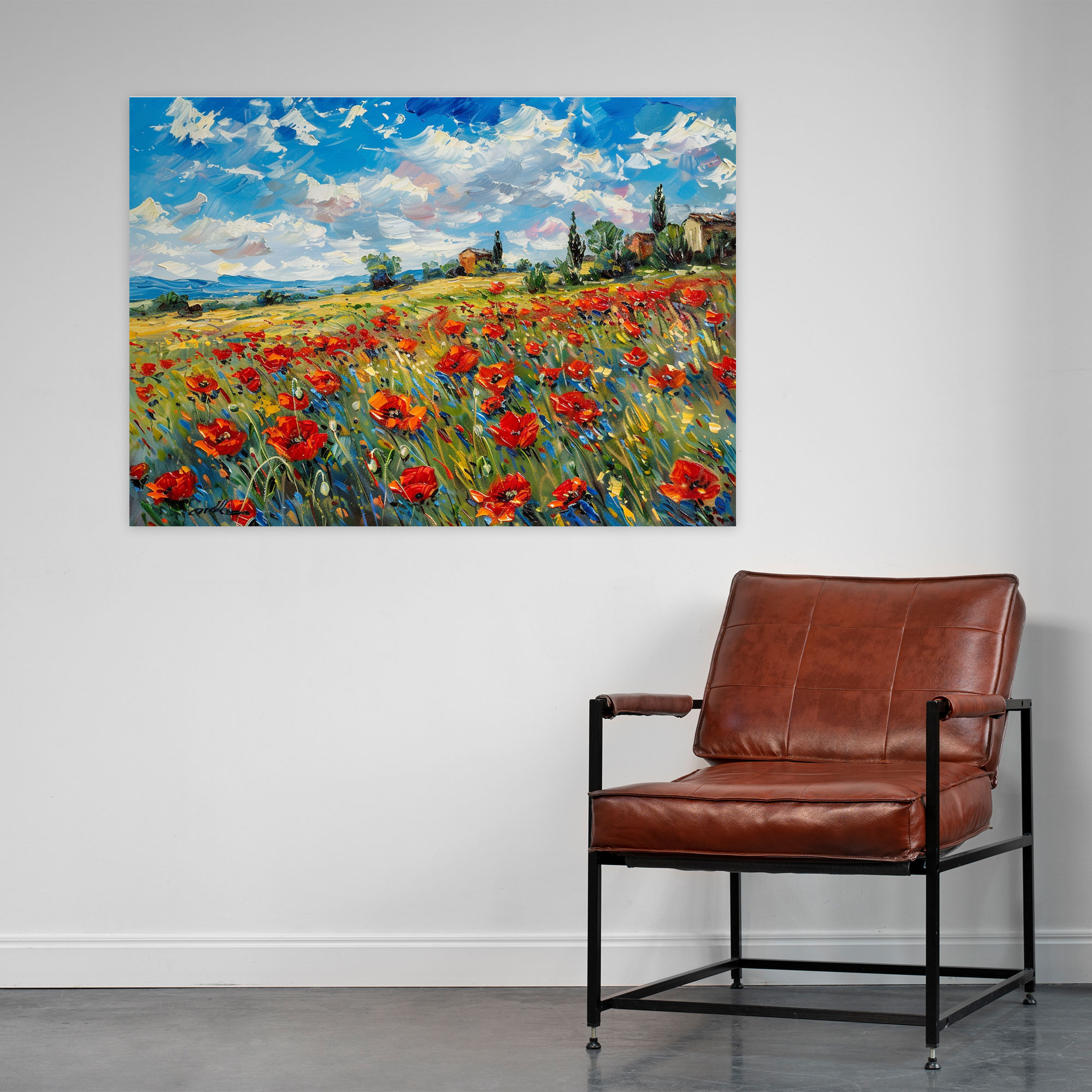 Field Of Poppies Canvas Print - Claude Monet, Canvas Wall Art, Canvas Print, Wall Decoration