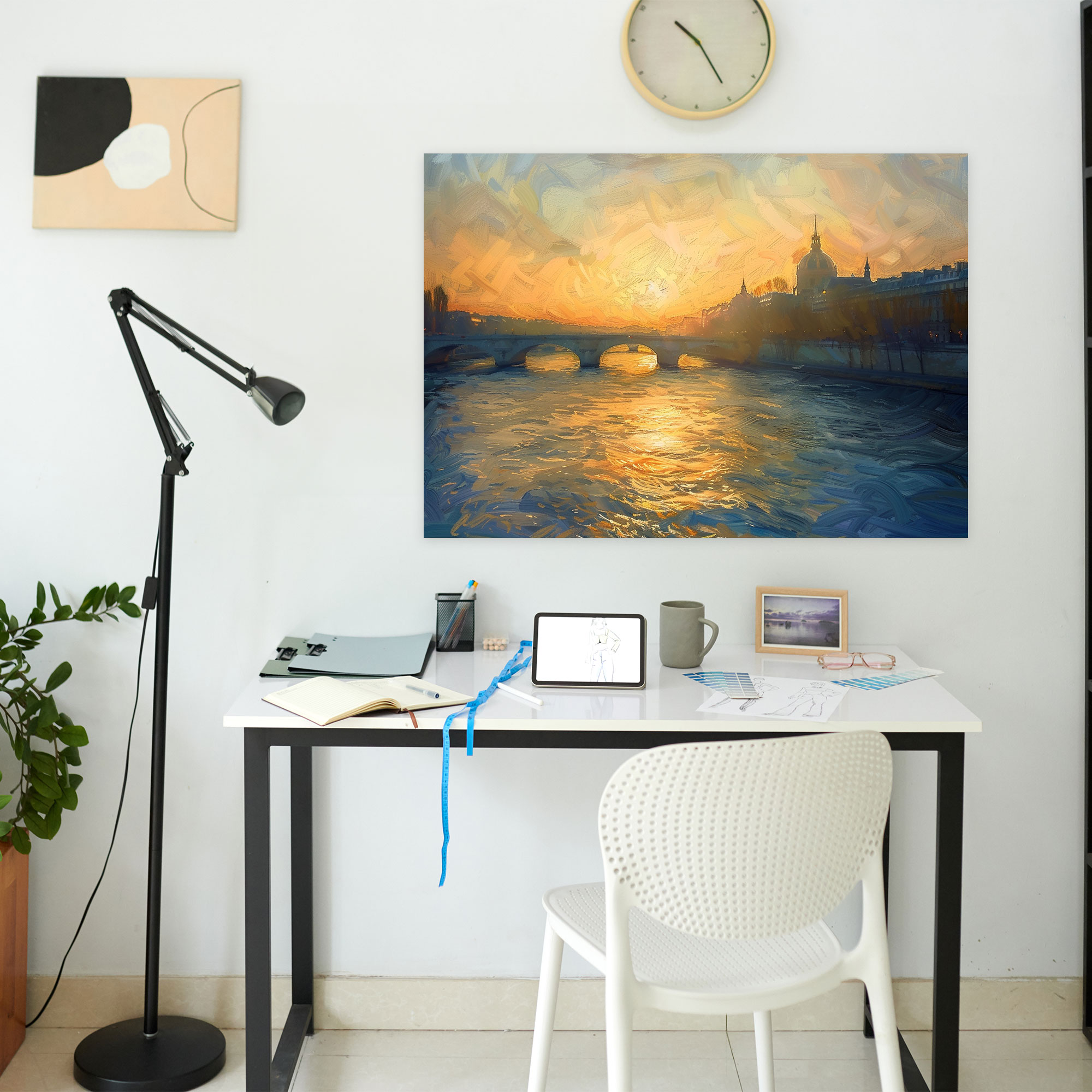 Morning Sunlight Wall Art - Claude Monet, Canvas Wall Art, Claude Monet, Home Decoration