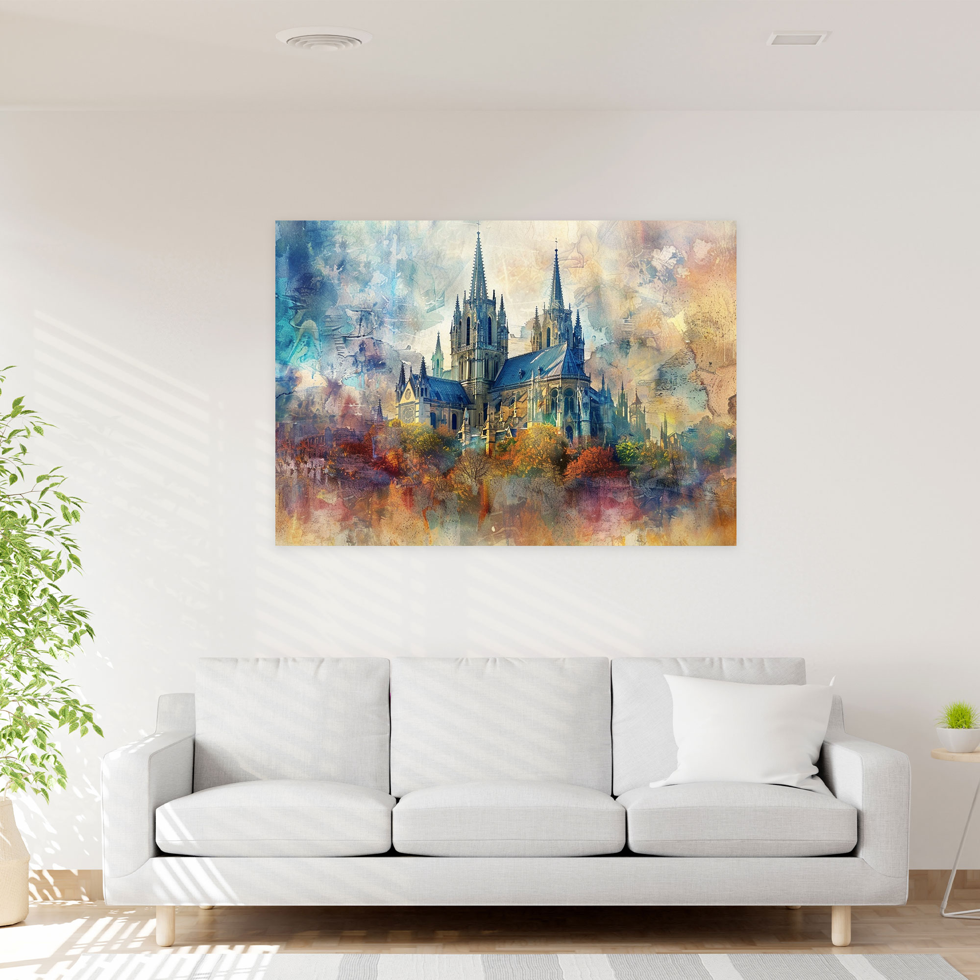 Claude Monet Rouen Cathedral Canvas Print - Claude Monet, Canvas Wall Art, Canvas Print, Wall Art