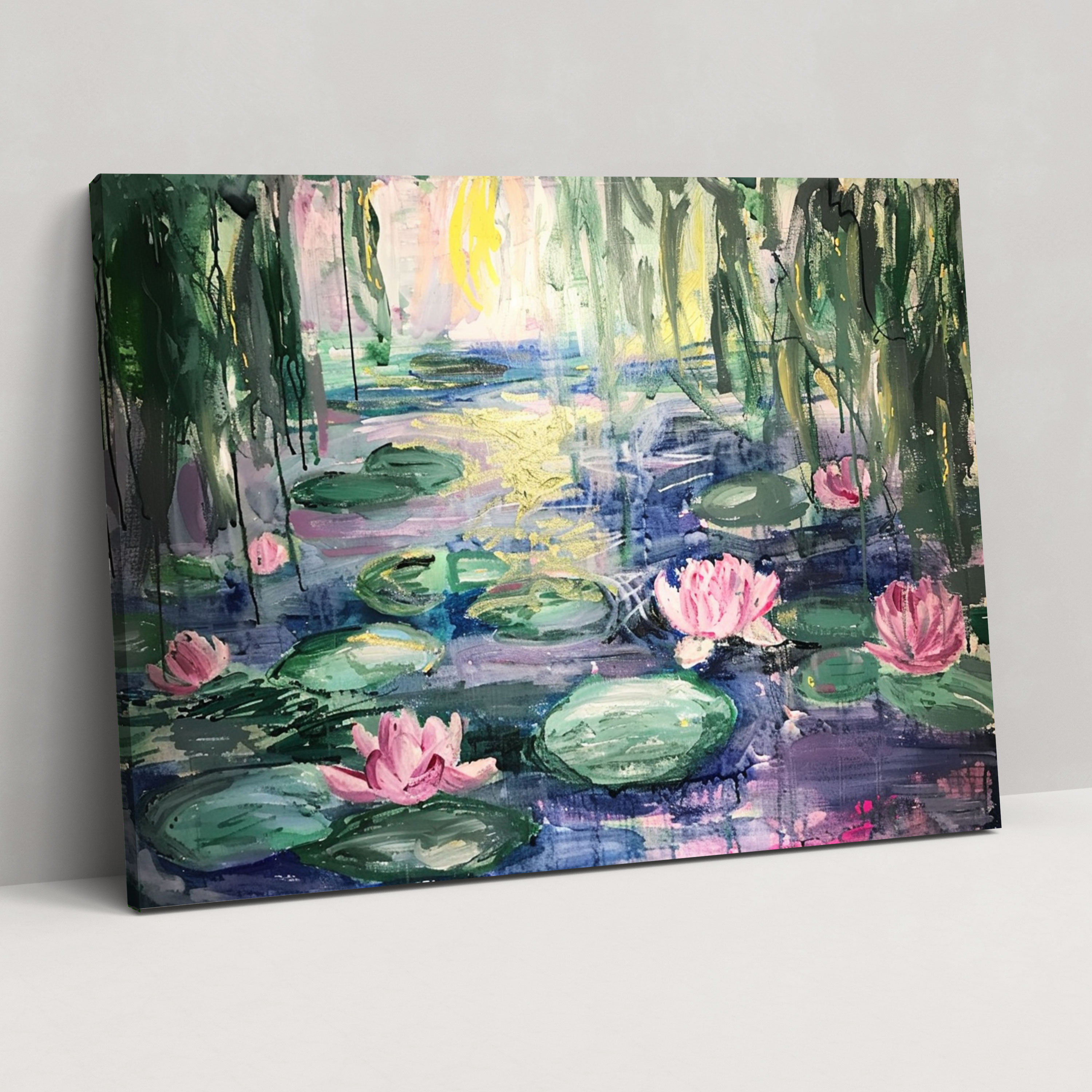 Claude Monet Kanvas Tablo - Nilüferler Duvar Sanatı