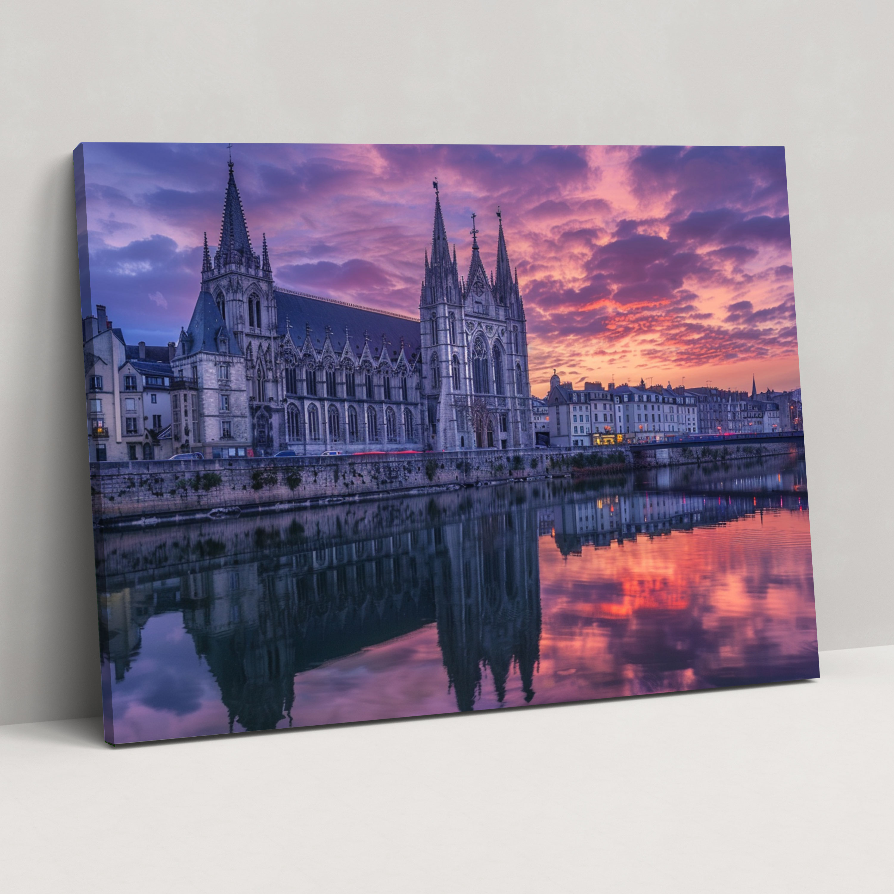 Rouen Cathedral Canvas Print - Claude Monet, Canvas, Wall Decoration, Claude Monet