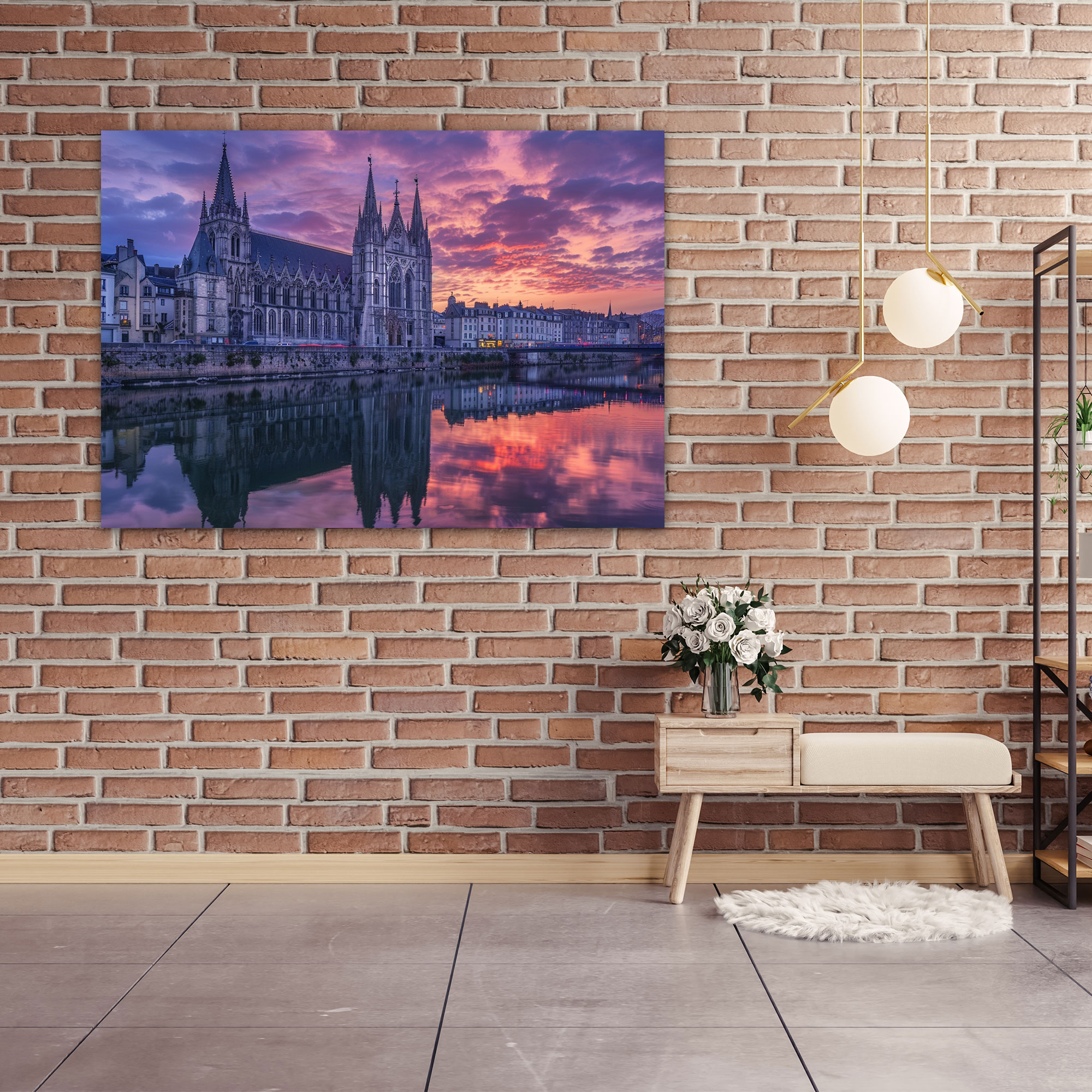 Rouen Cathedral Canvas Print - Claude Monet, Canvas, Wall Decoration, Claude Monet