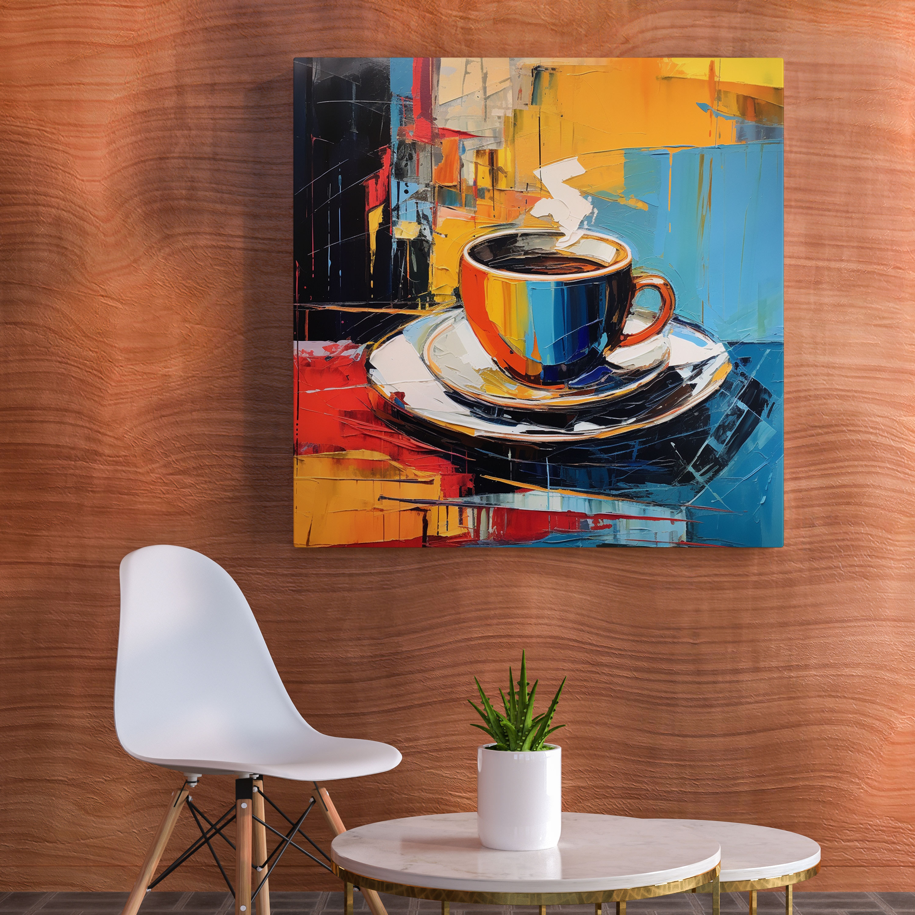 Coffee Canvas Print Wall Art - Coffee, Home Decoration, Wall Art, Wall Decoration