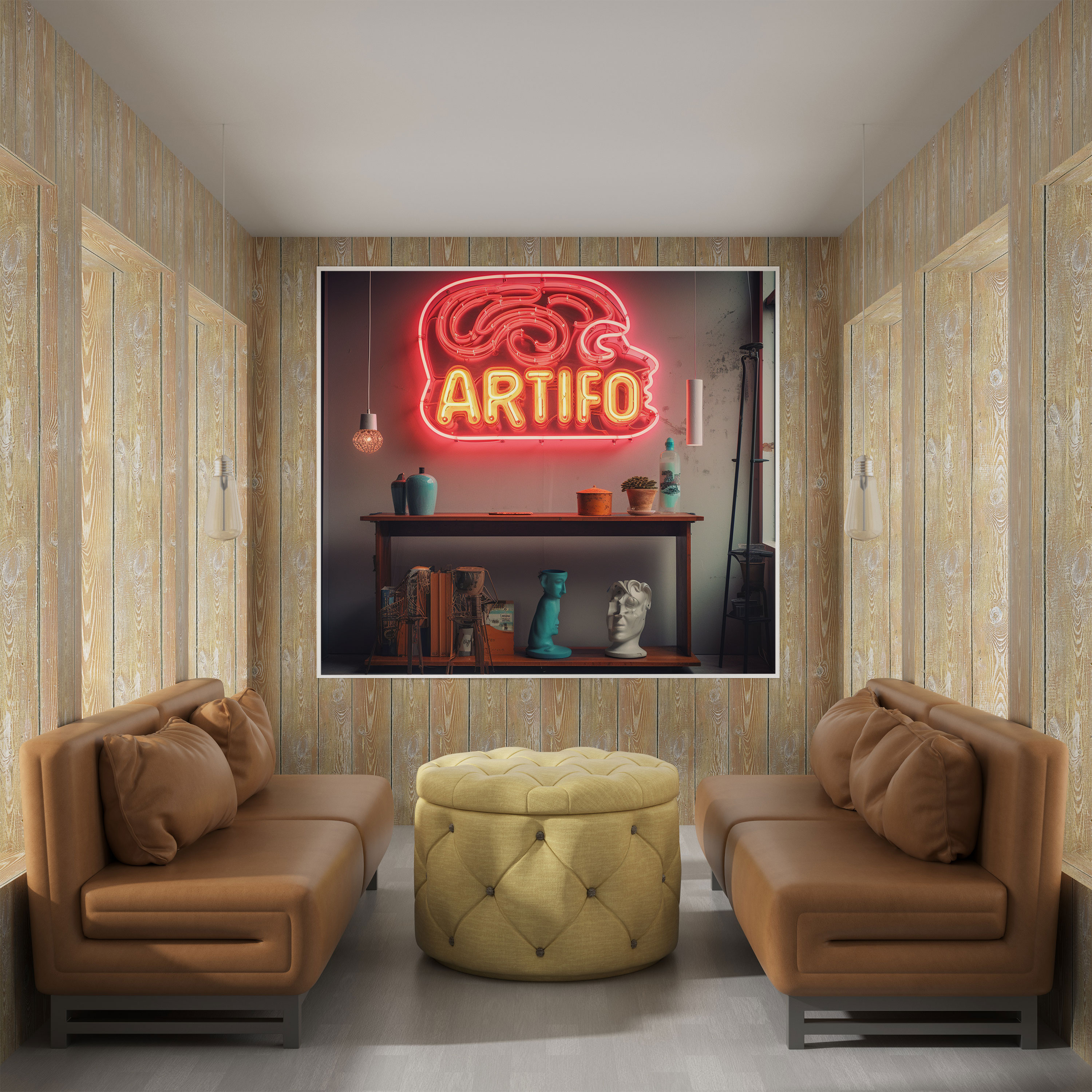 Cool Retro Wall Decoration - Cool, Cool, Retro Neon Sign, Nostalgic