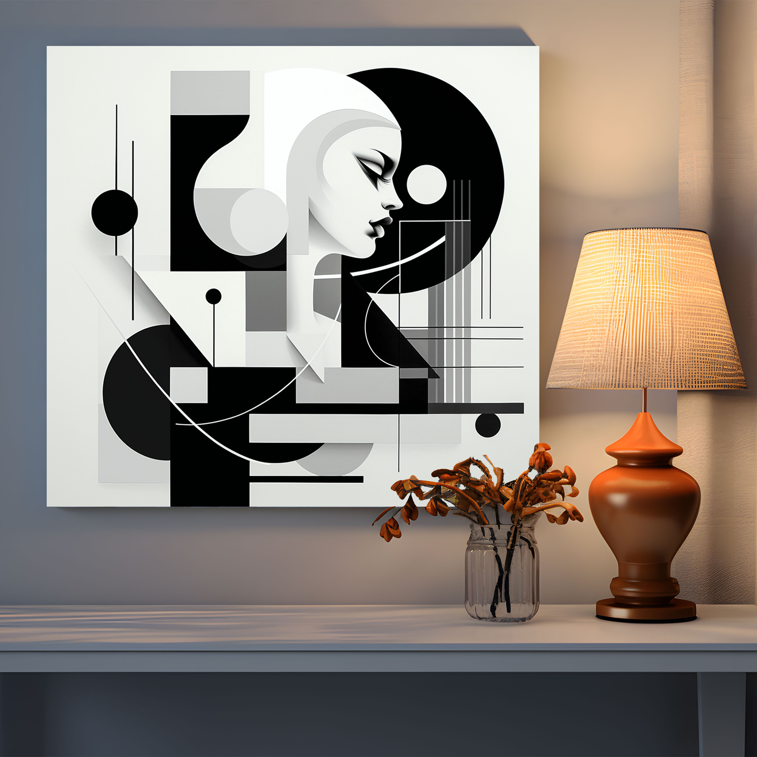 Cool Minimalist Canvas Print - Cool, Canvas Print, Modern, Clean Lines