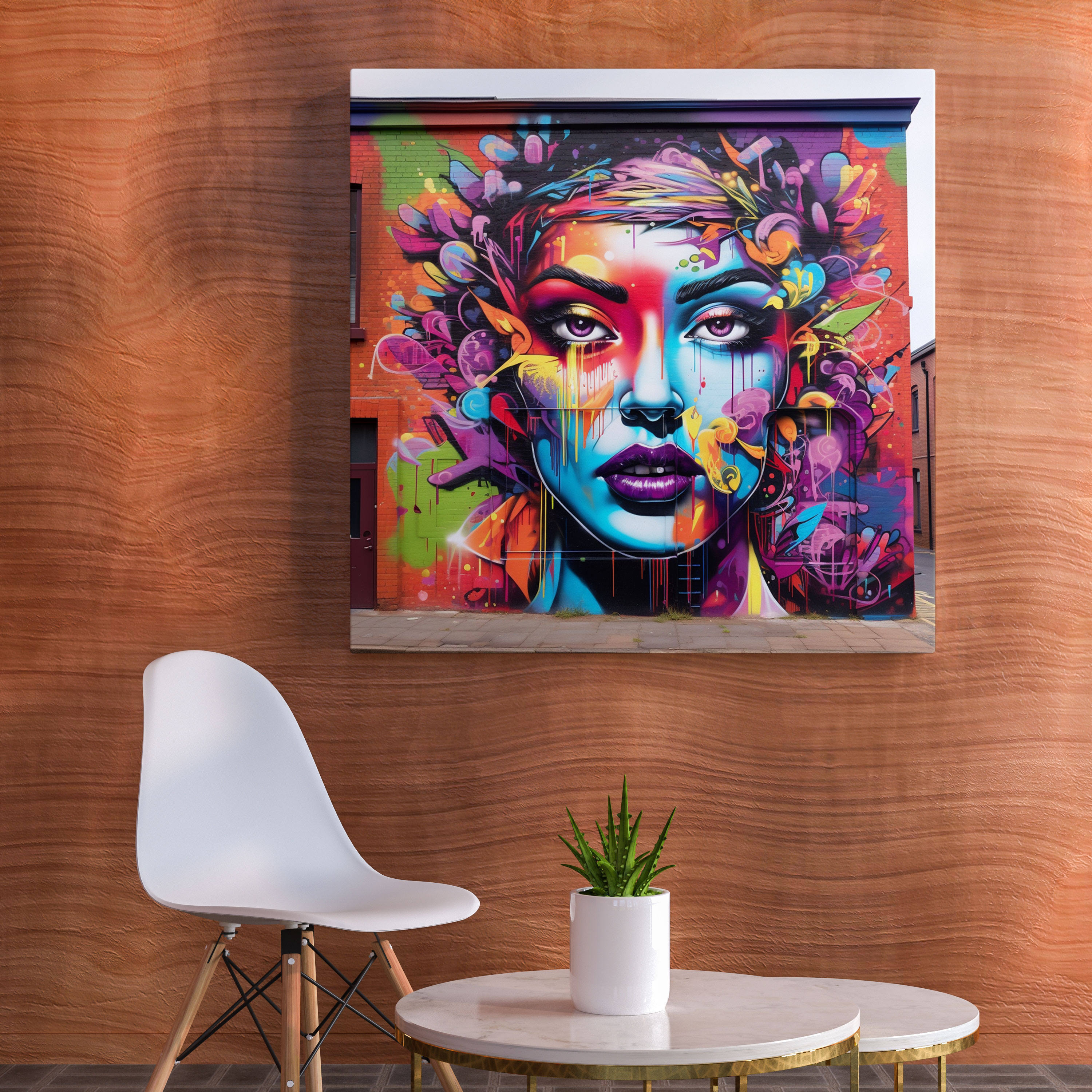 Cool Canvas Wall Art: Colorful Urban Expressions - Cool, Urban Expressions, Canvas, Cool