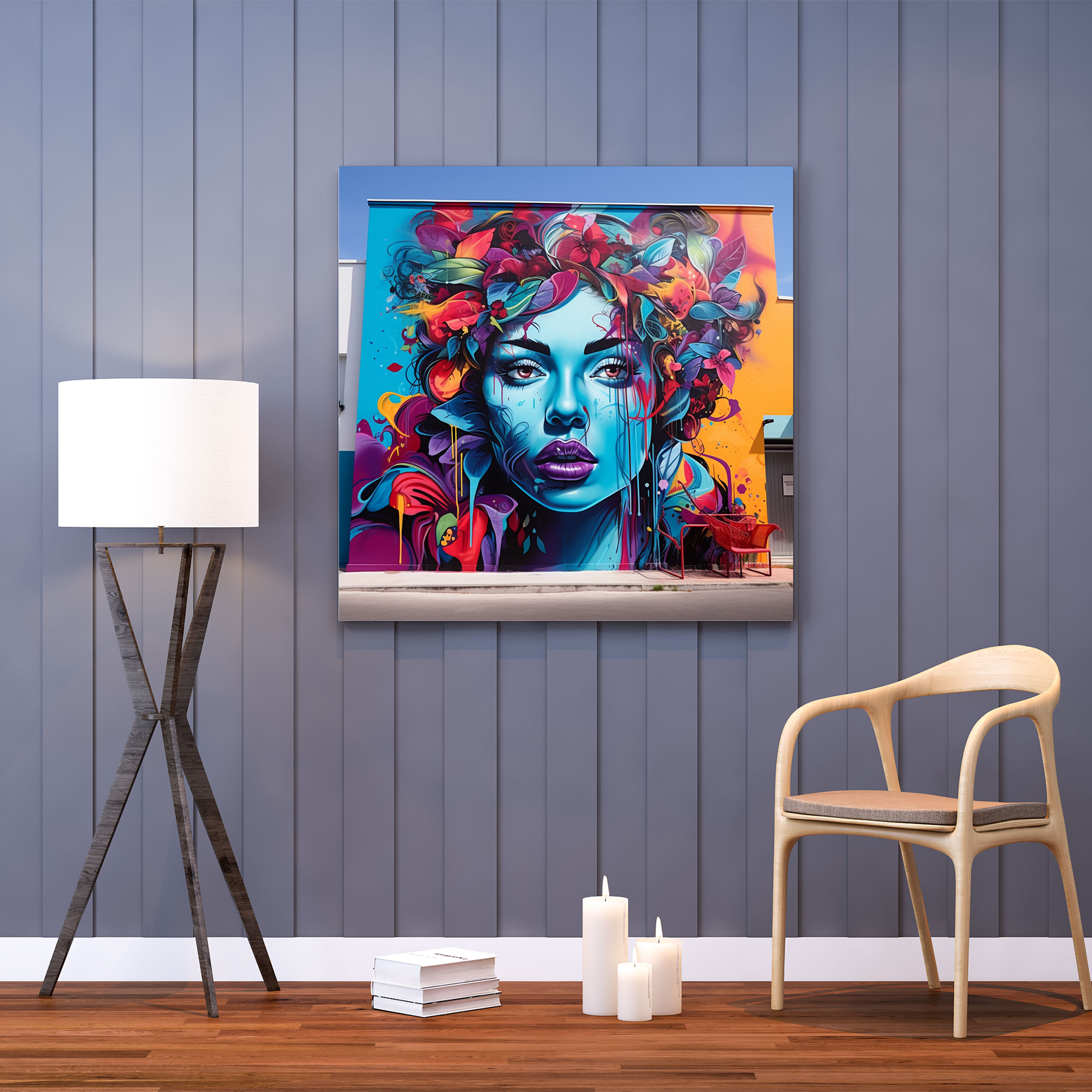 Cool Graffiti Wall Art - Cool, Street Art, Urban Culture, Home Decoration