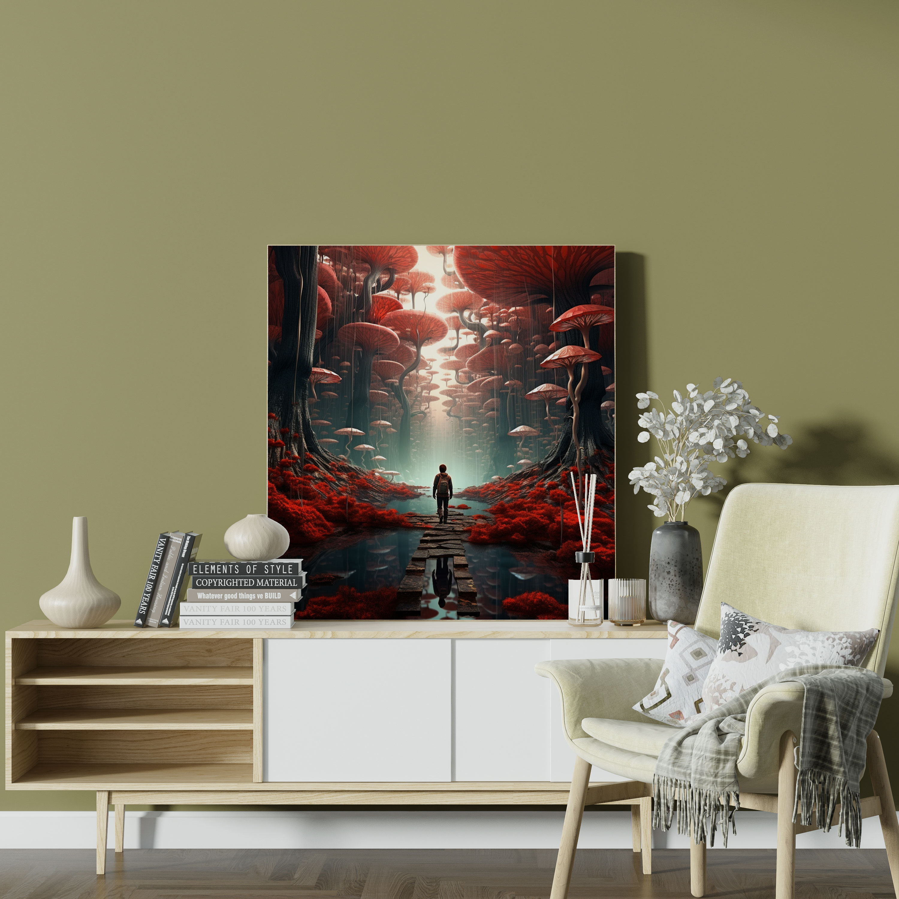 Cool Surreal Canvas Print - Cool, Wall Art, Canvas Wall Art, Wall Decoration