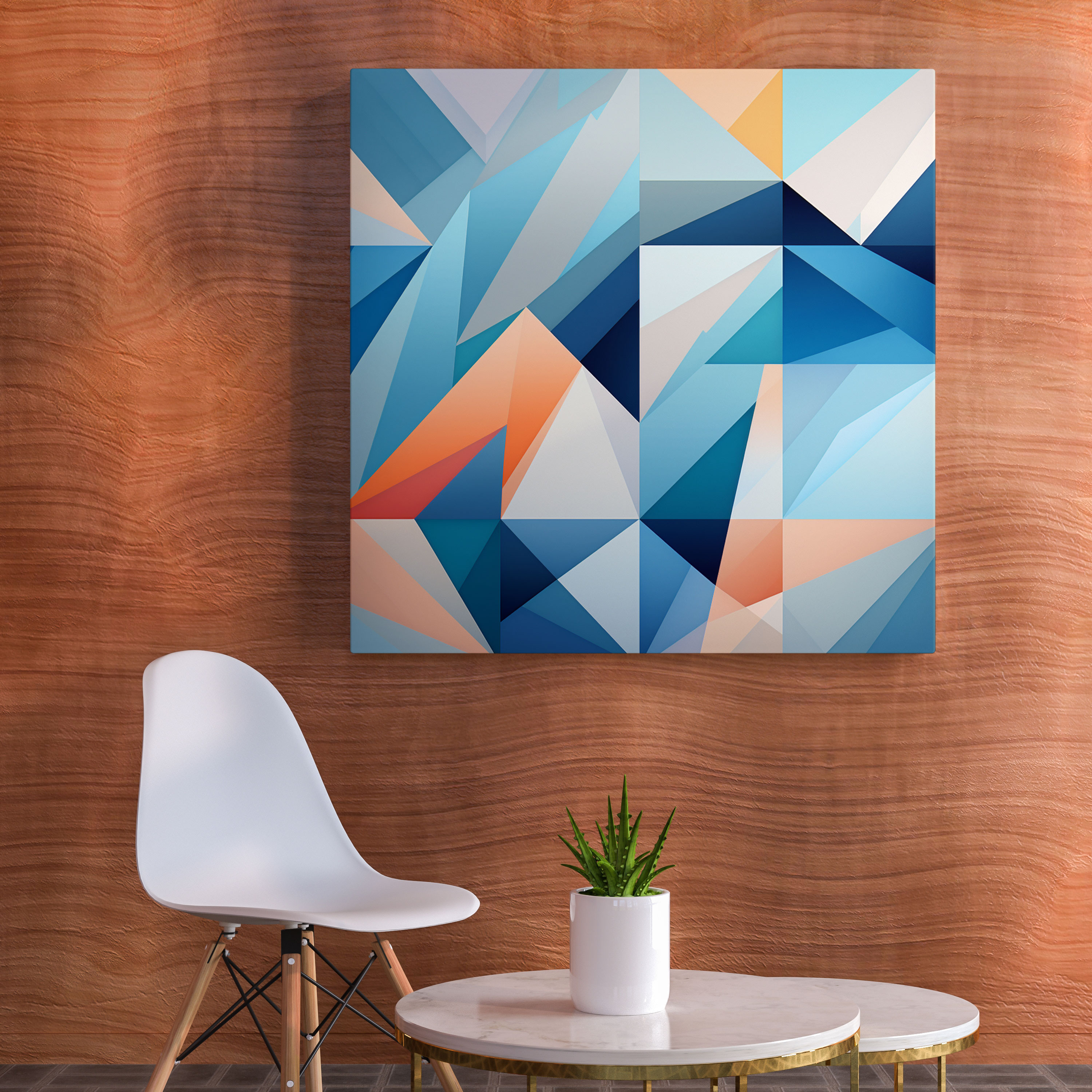 Cool Wall Art - Geometric Harmony - Cool, Canvas Wall Art, Home Decoration, Cool Wall Art