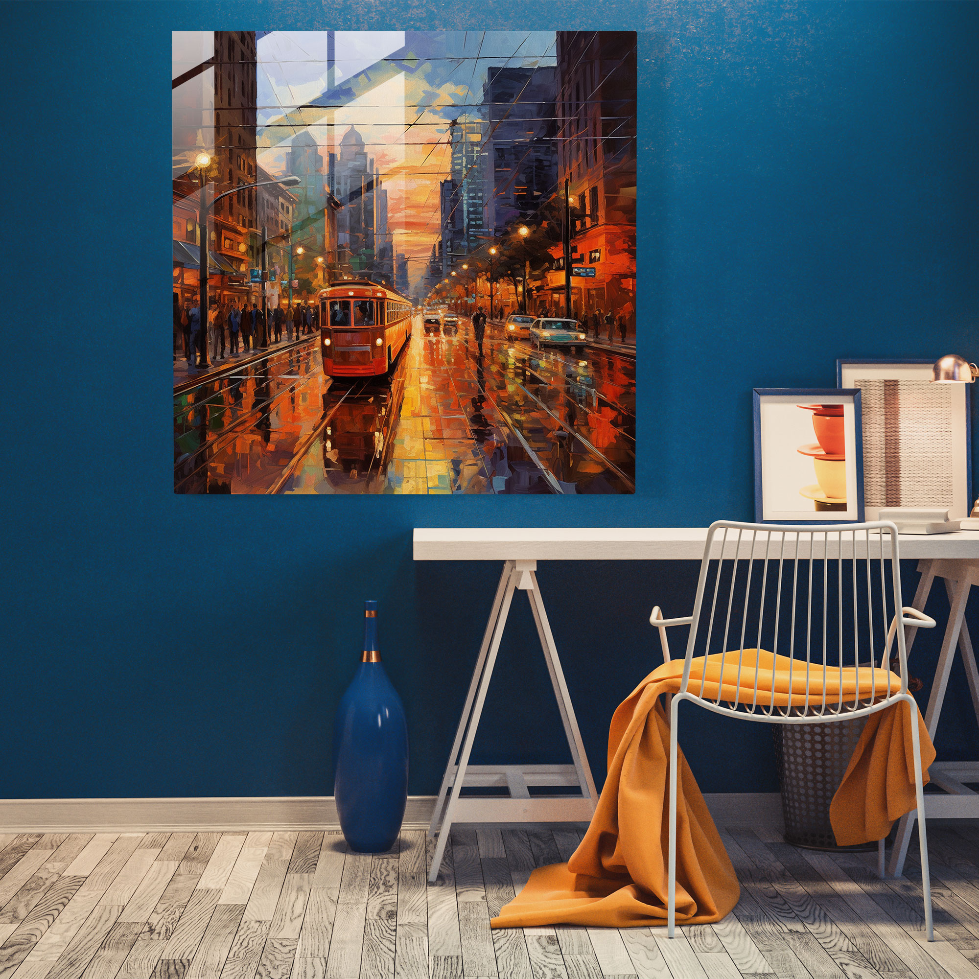 Twilight Impressions Glass Print
