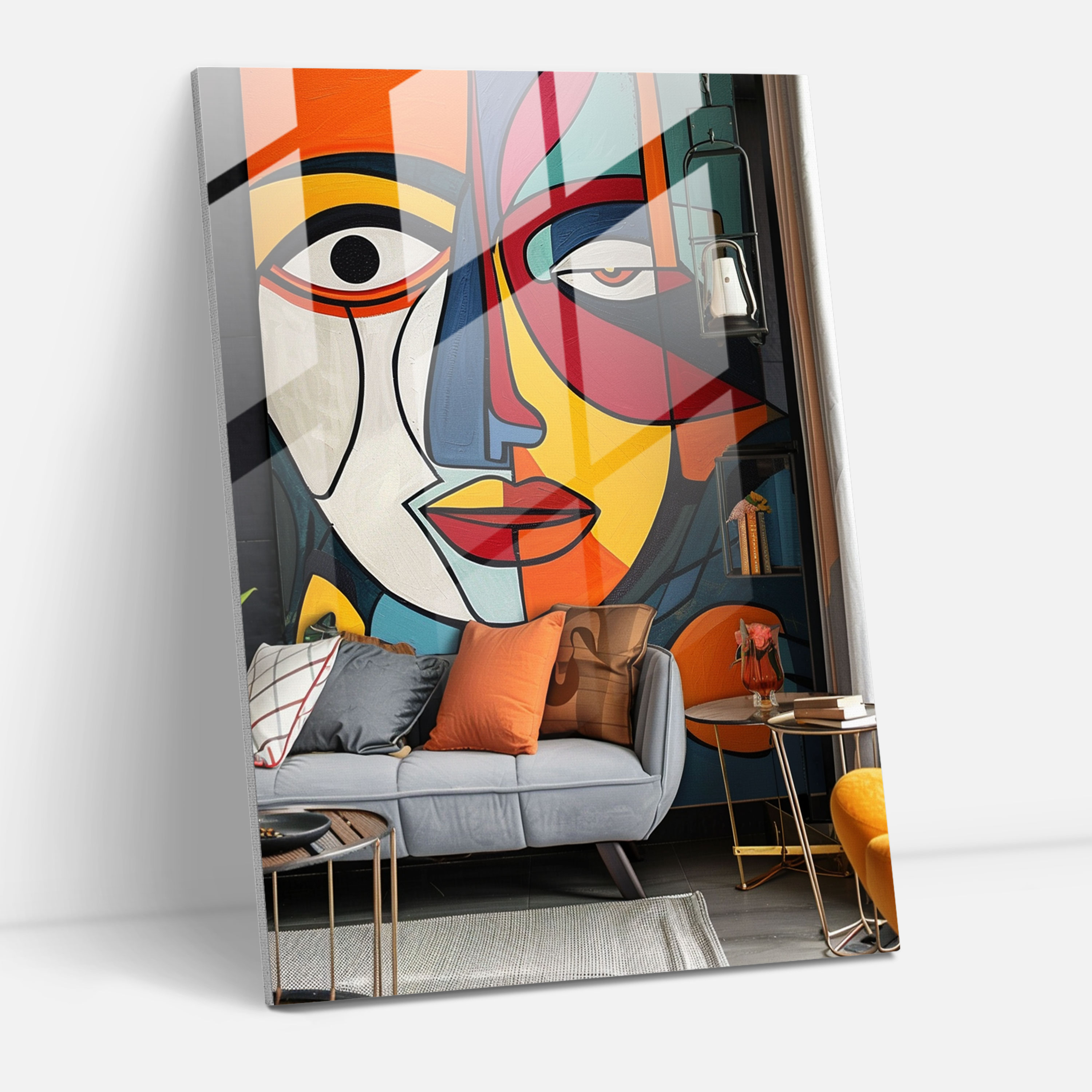 Picasso Faces Cubism Wall Decoration - Cubism, Cubism, Wall Decoration, Modern Art