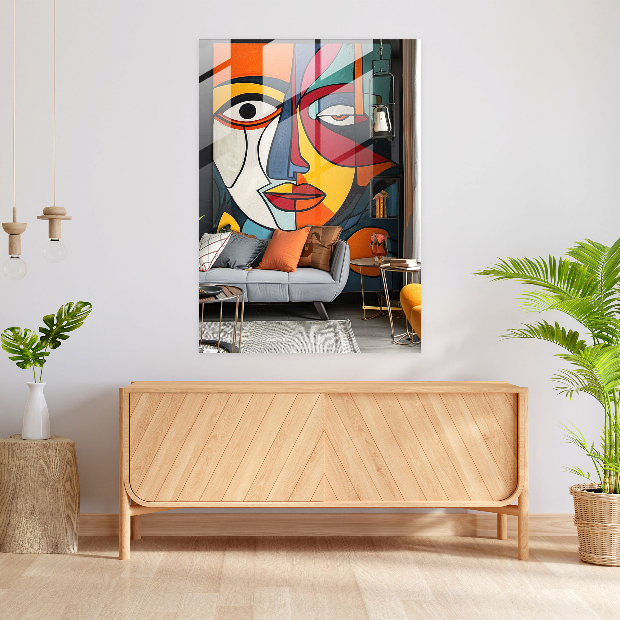 Picasso Faces Cubism Wall Decoration - Cubism, Cubism, Wall Decoration, Modern Art