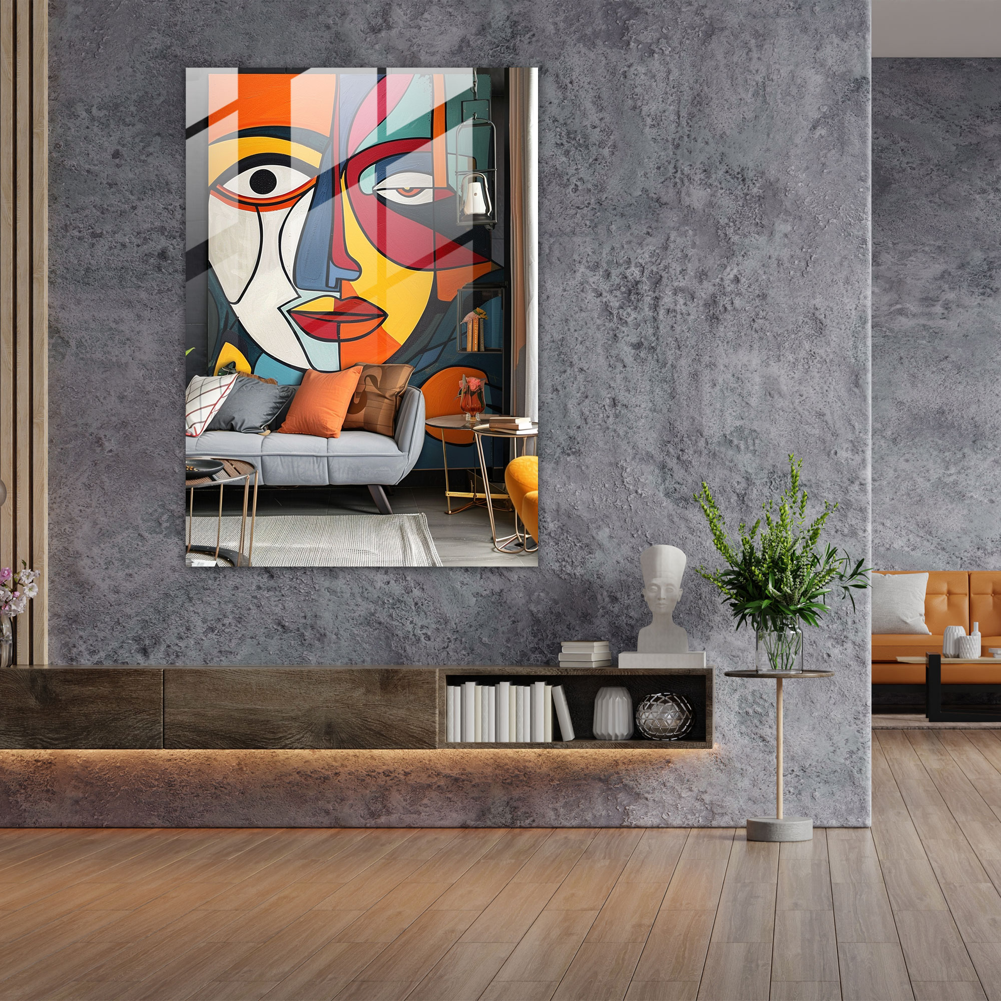 Picasso Faces Cubism Wall Decoration - Cubism, Cubism, Wall Decoration, Modern Art