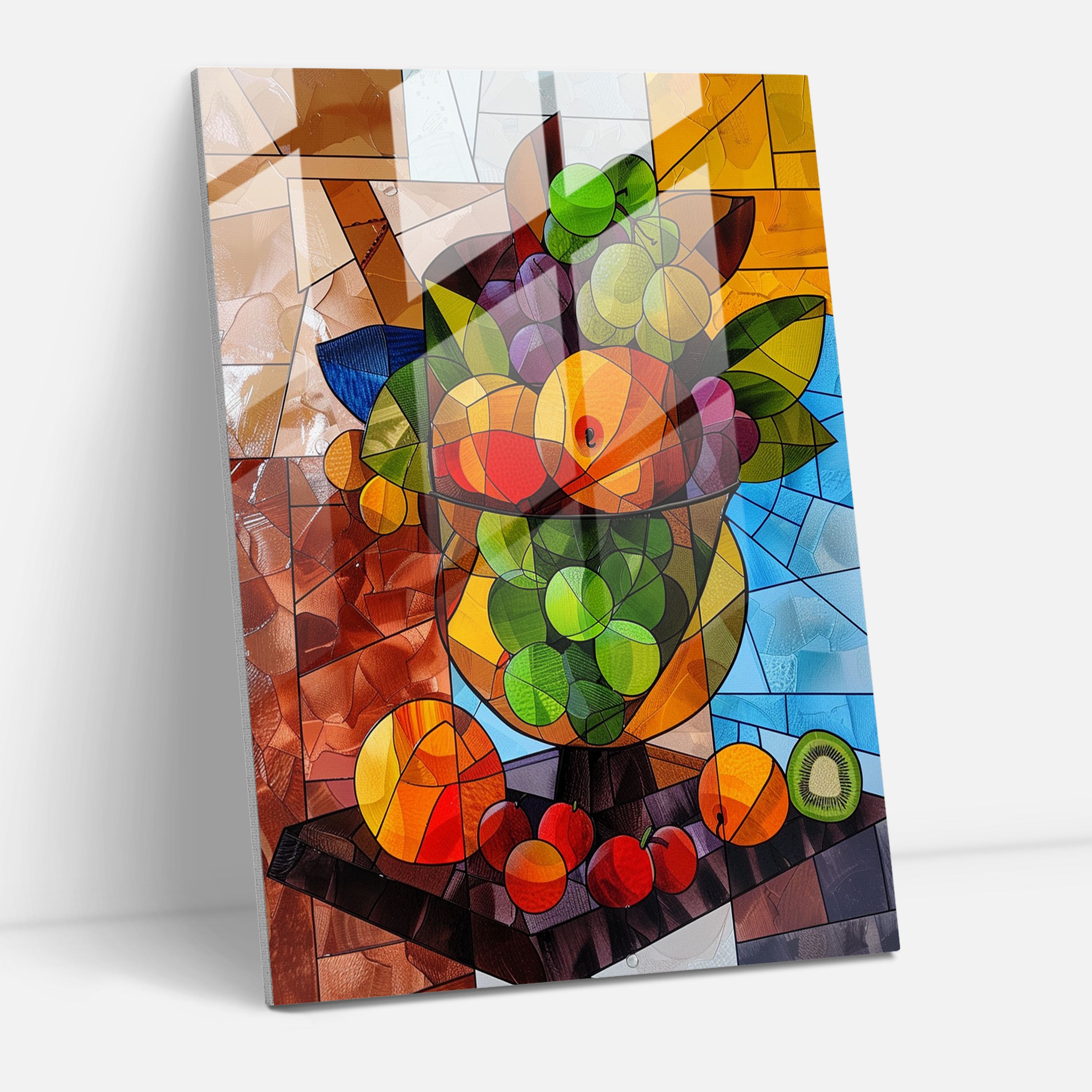 Cubism Still Life Glass Art - Cubism, Modern Art, Wall Decoration, Cubism