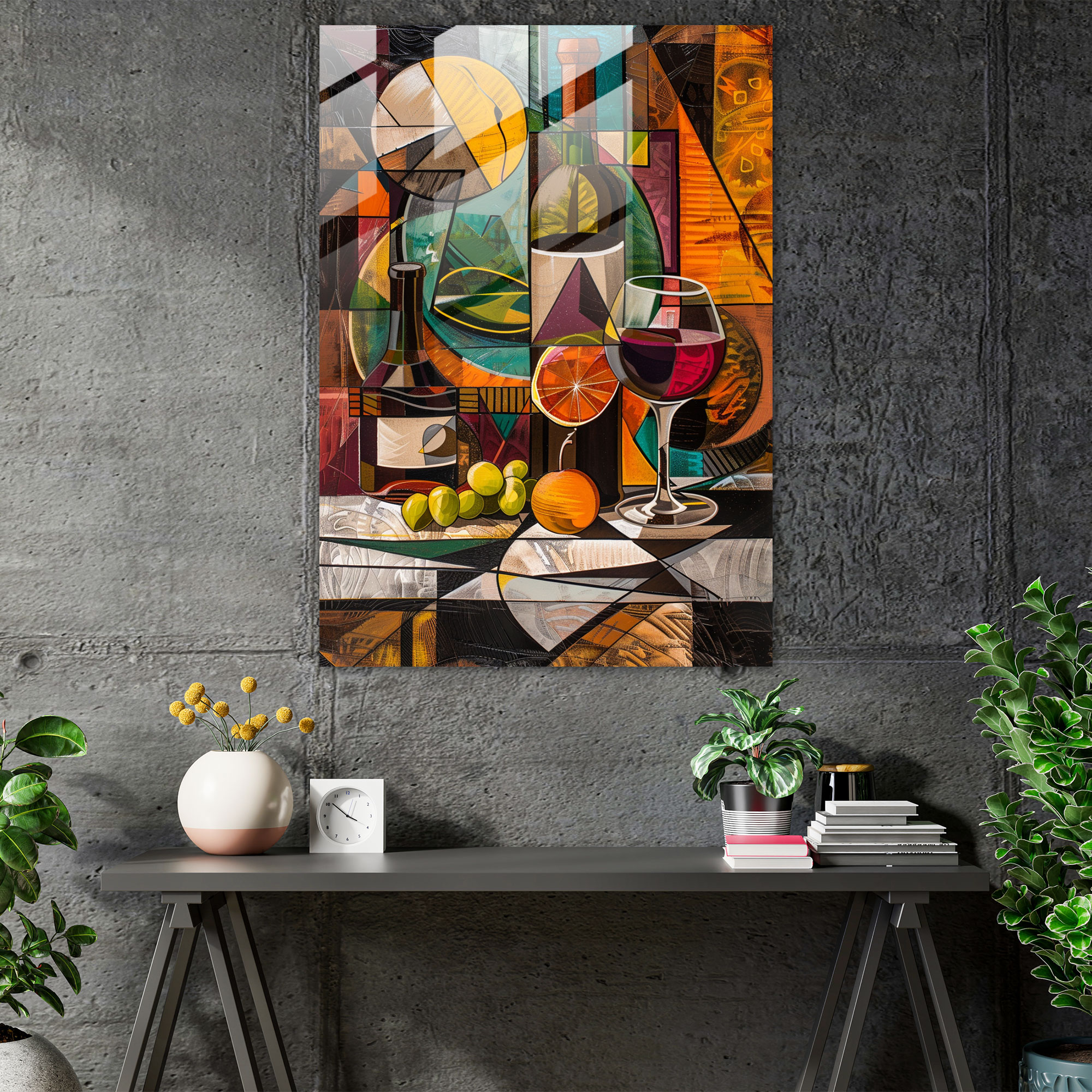 Bold Cubism Wall Art - Cubism, Modern Art, Wall Decoration, Cubism