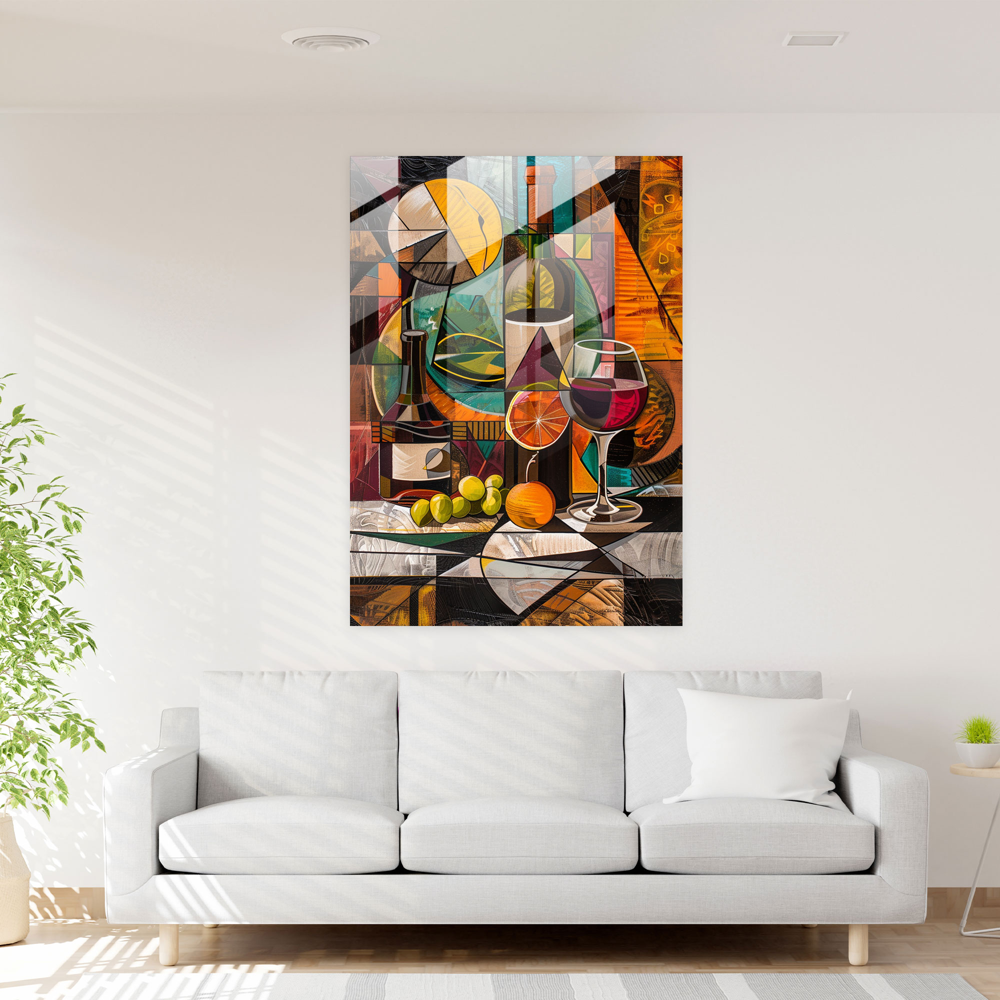 Bold Cubism Wall Art - Cubism, Modern Art, Wall Decoration, Cubism