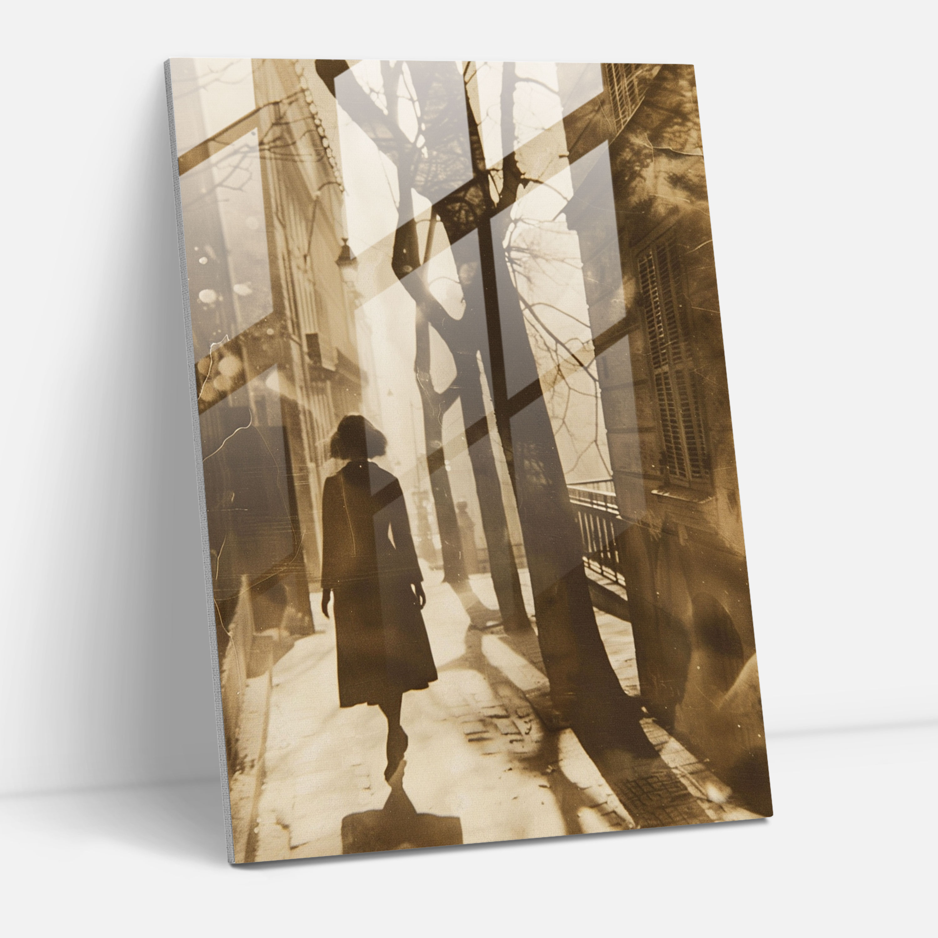 Cubism Glass Print Home Decoration - Cubism, Glass Art, Modern Art, Glass Wall Art