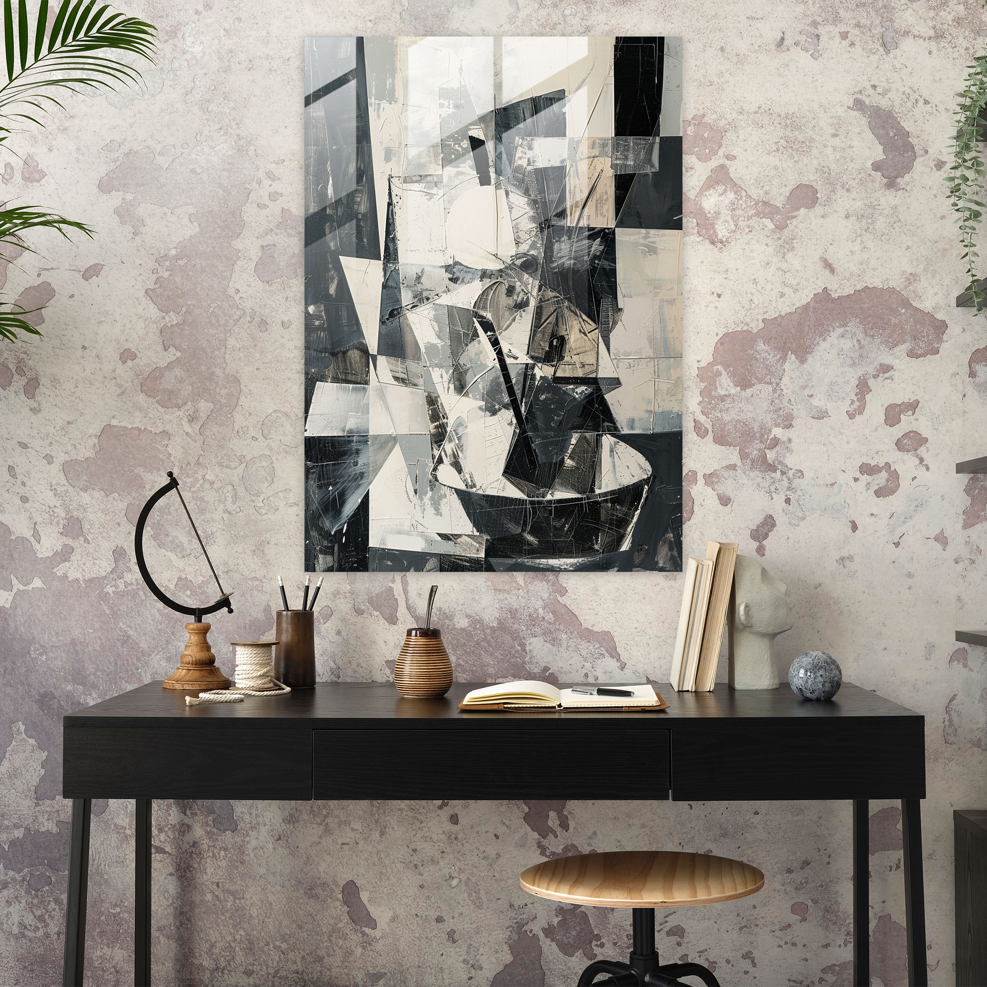 Cubism Modern Art - Cubism, Glass Print, Cubism, Modern Art