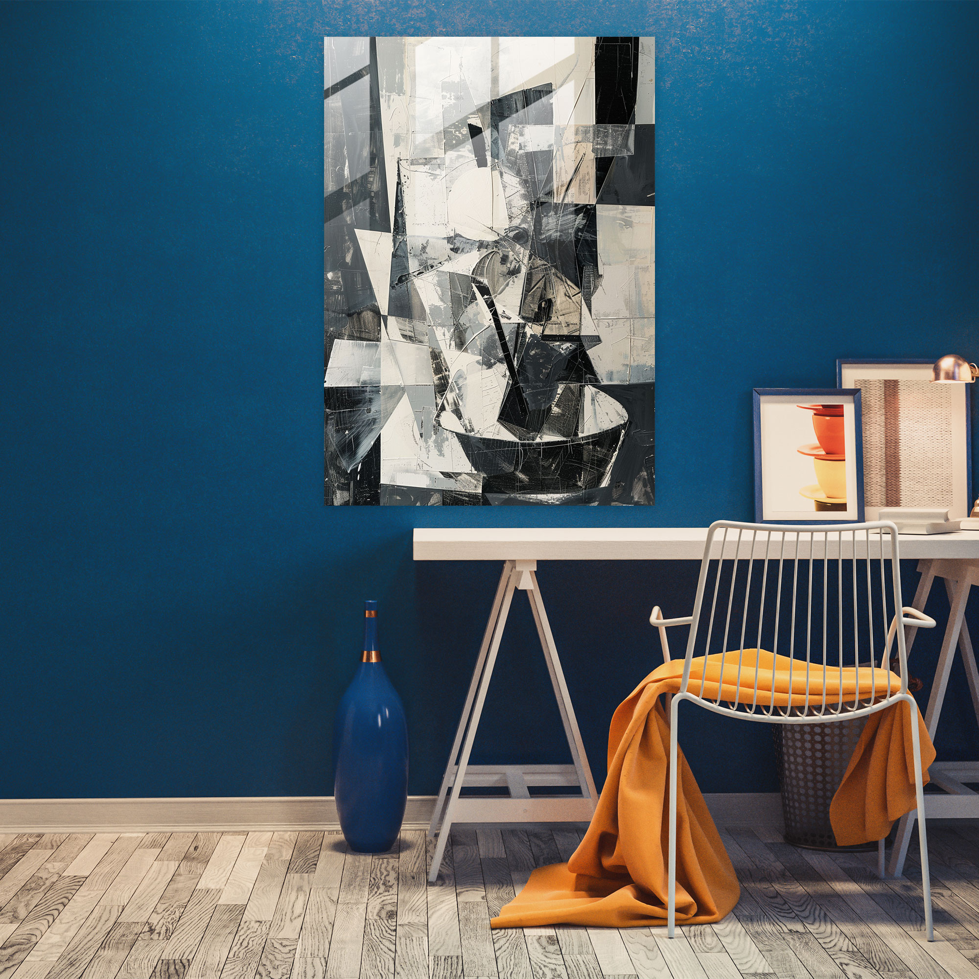 Cubism Modern Art - Cubism, Glass Print, Cubism, Modern Art