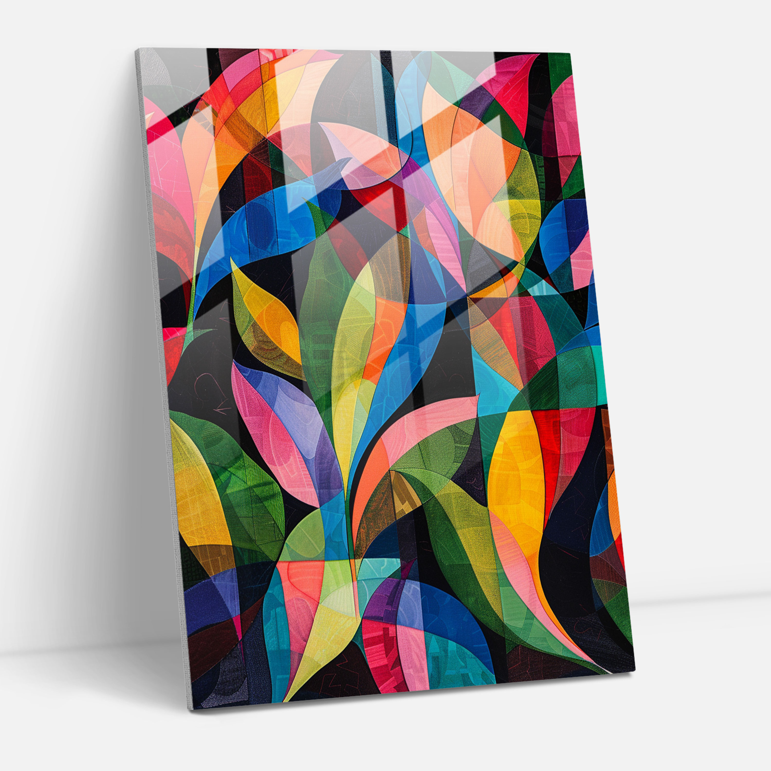Cubism Glass Print Wall Decoration - Cubism, Cubism, Glass Print, Wall Decoration