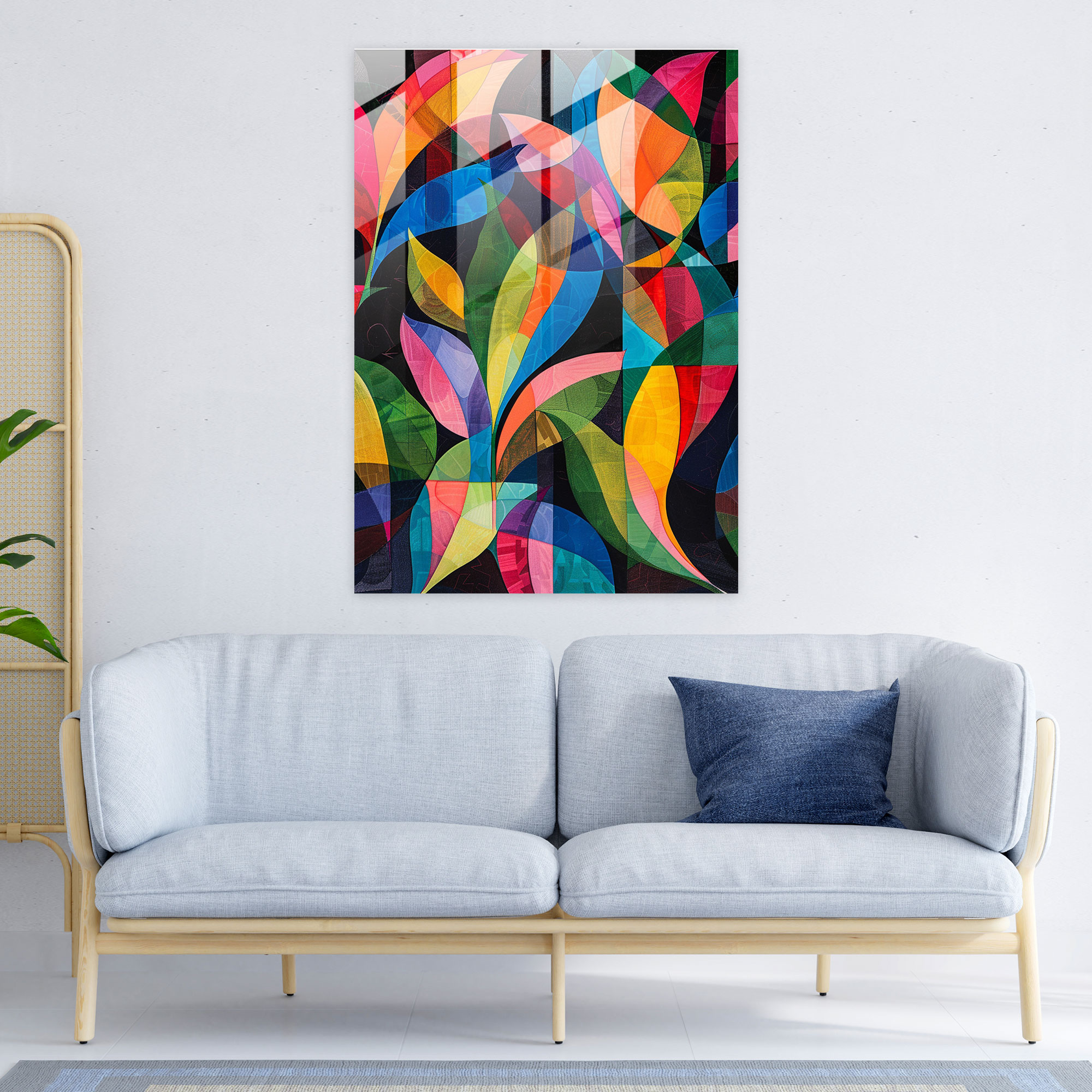 Cubism Glass Print Wall Decoration - Cubism, Cubism, Glass Print, Wall Decoration