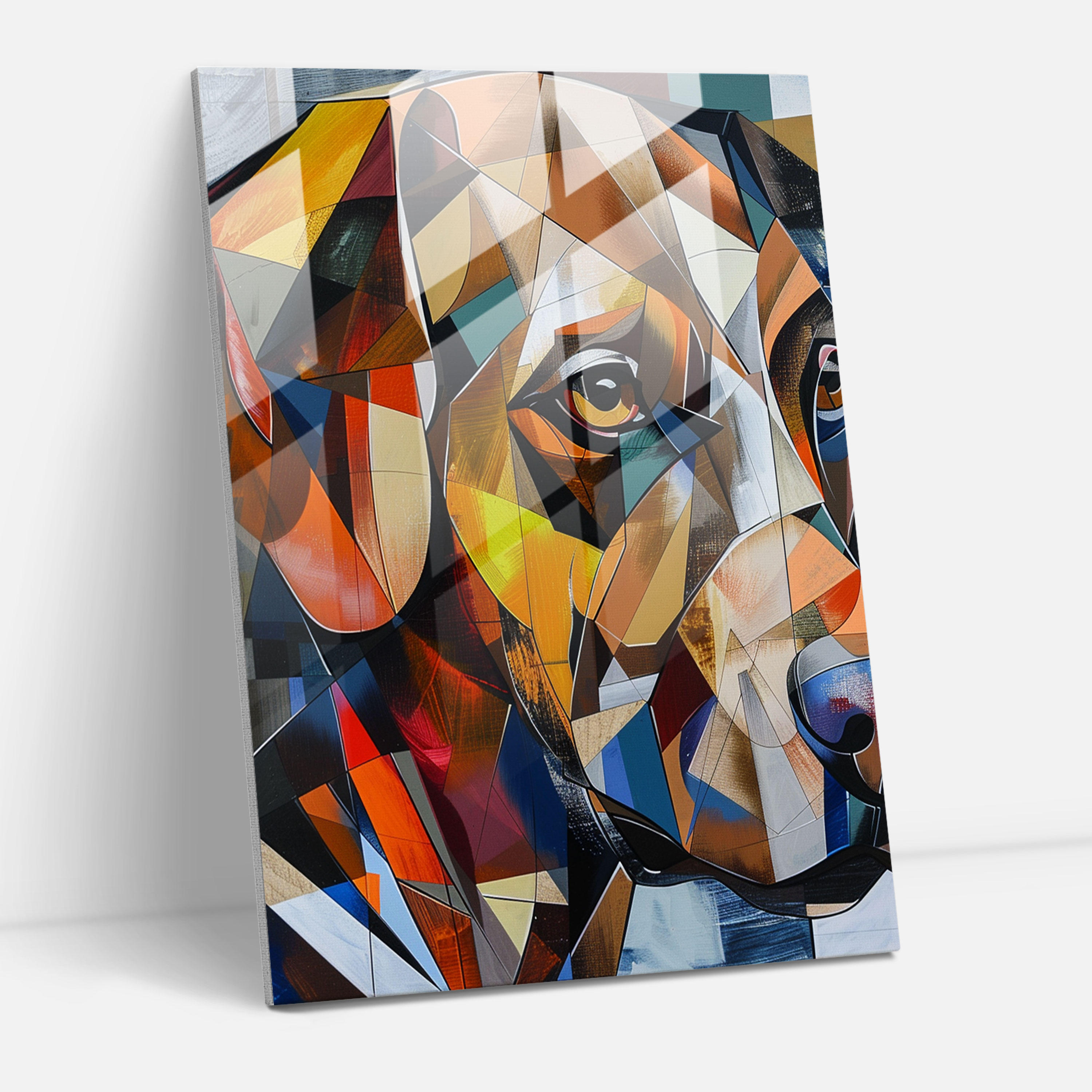 Cubism Glass Wall Art Home Decoration - Cubism, Glass Wall Art, Cubism, Home Decoration