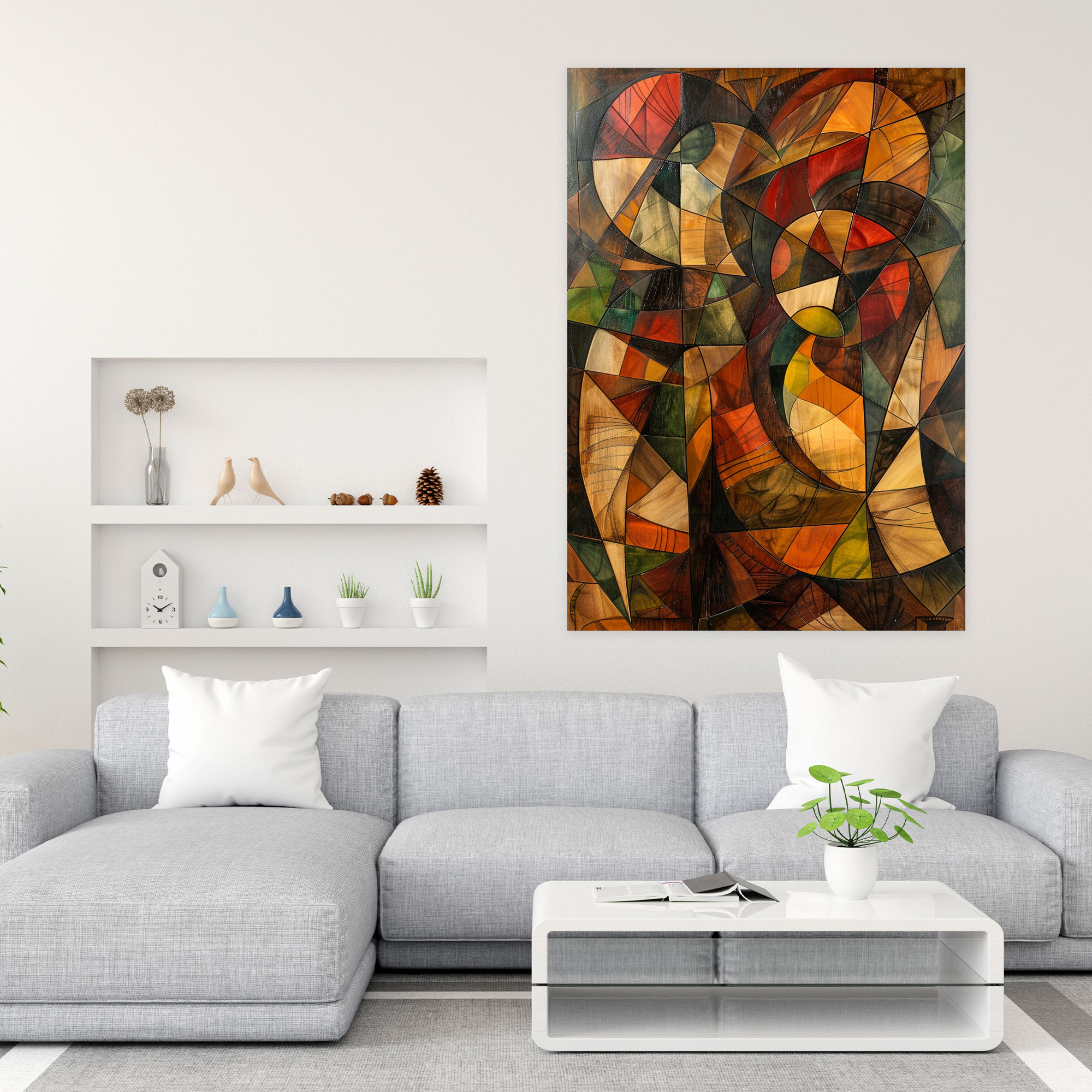 Cubism Canvas Print Wall Decoration - Cubism, Canvas, Cubism, Wall Decoration