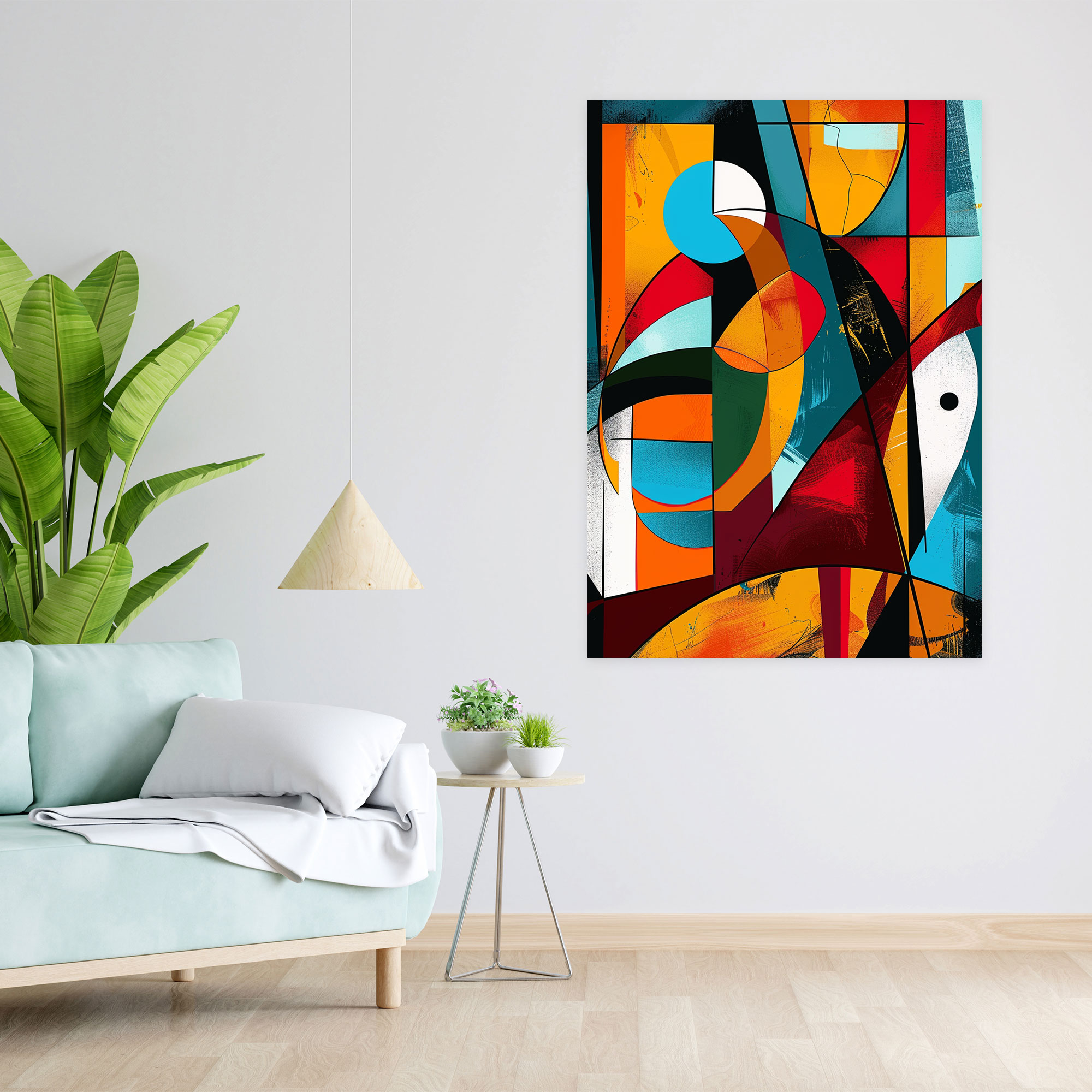 Cubism Wall Art Canvas Print - Cubism, Wall Art, Cubism, Home Decoration